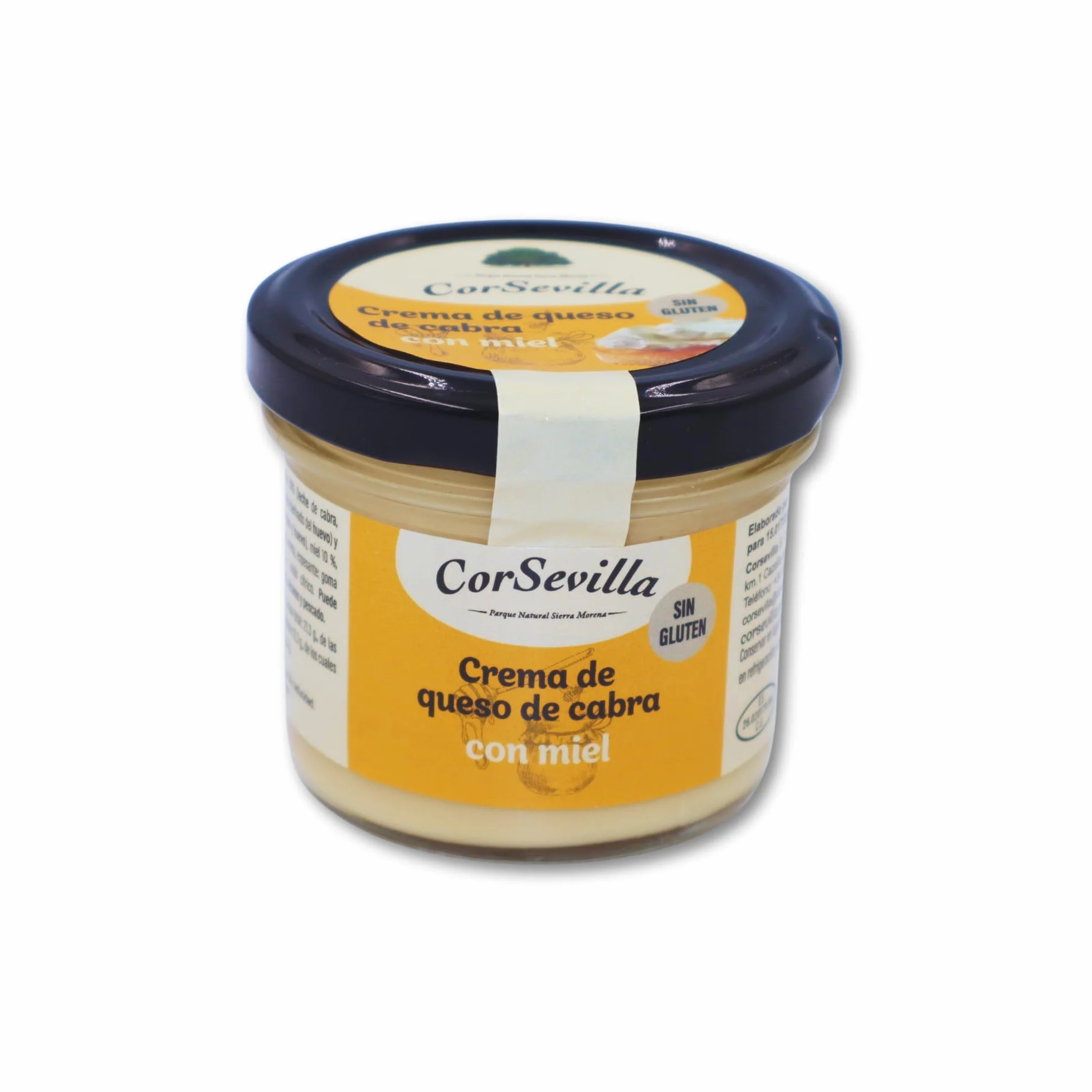 Corsevilla Crema Queso Cabra Curado Miel Queso Untar Gourmet 100 g