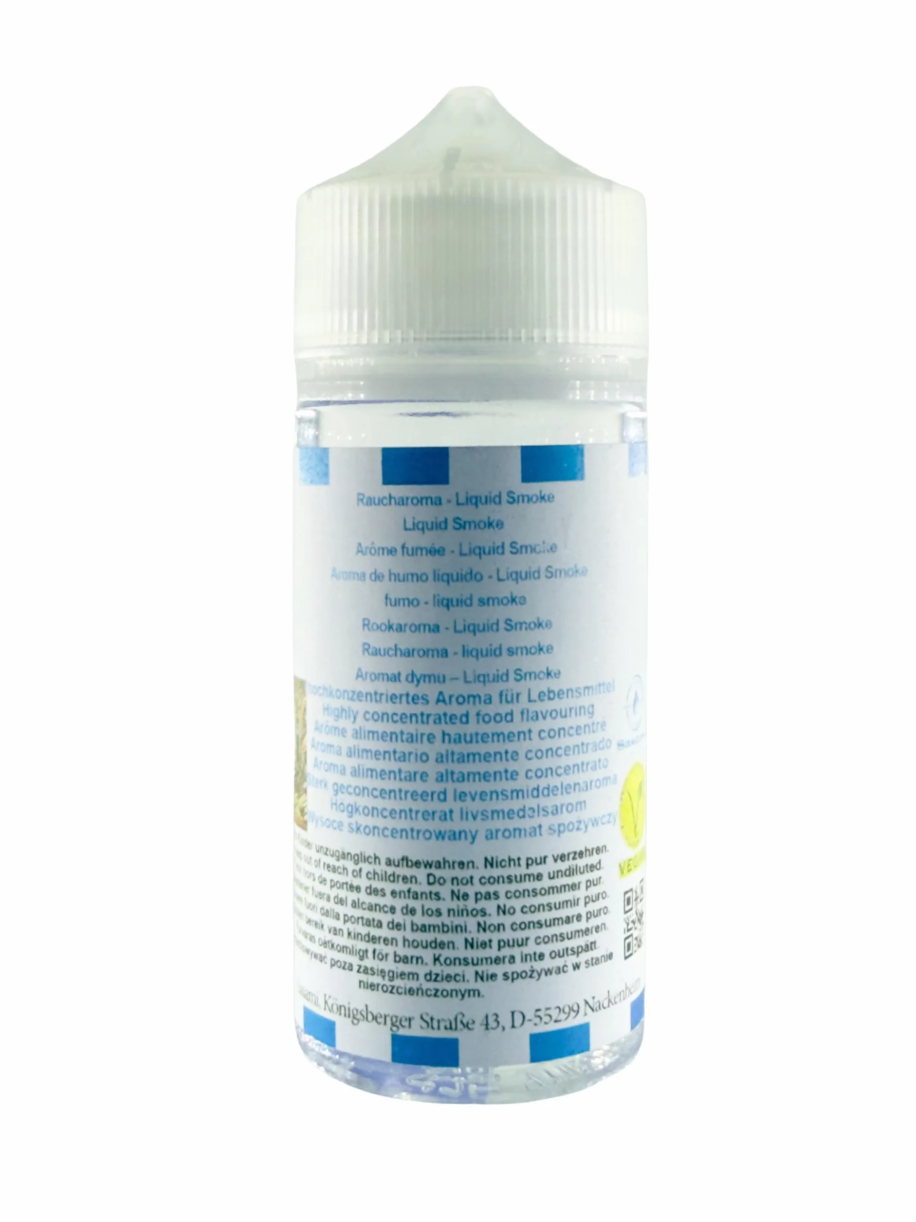 Aroma de humo líquido - Liquid Smoke aroma concentrado - Vegano - Sasami - 10ml