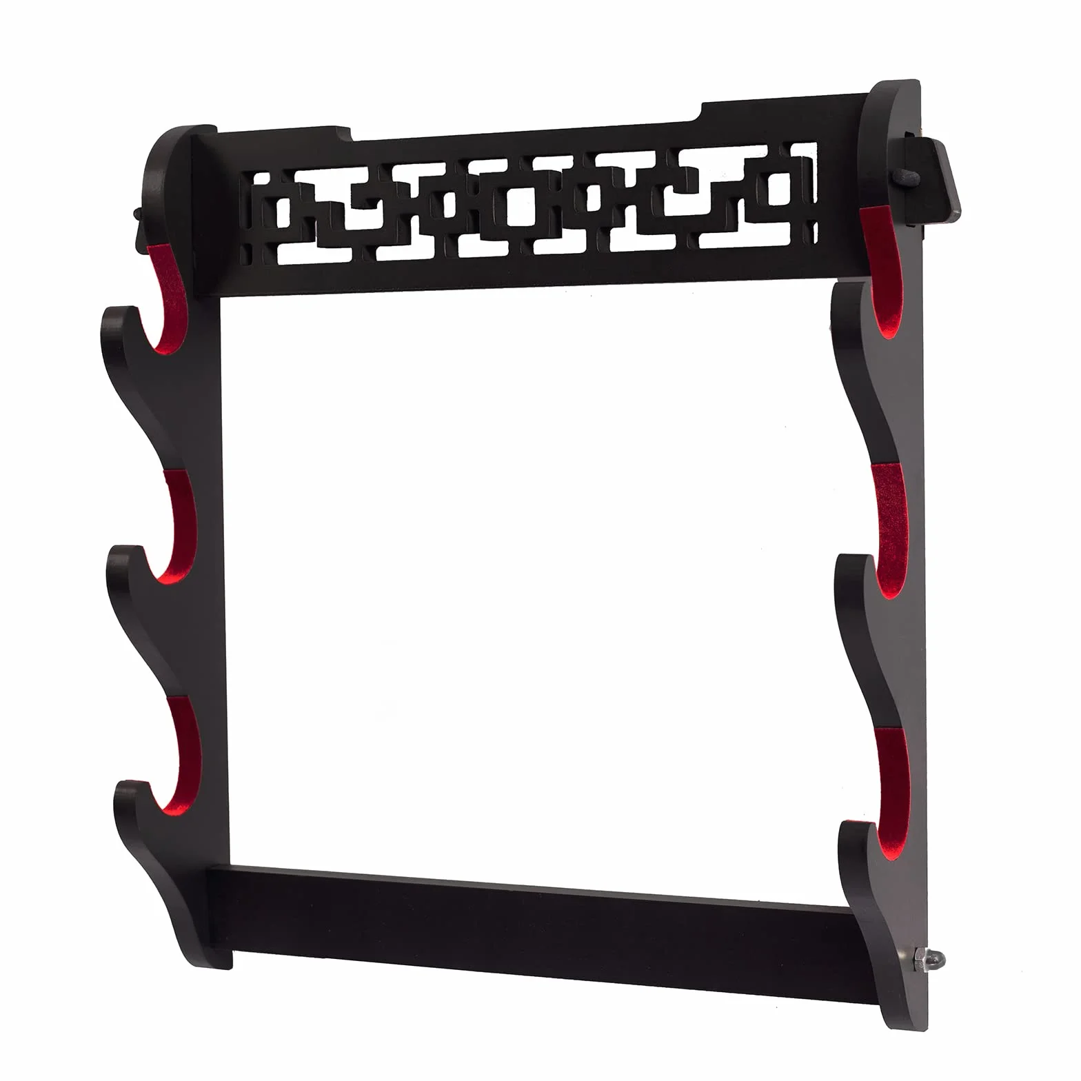 Soporte de Pared para Espada Samurai Katana Wakizashi Tanto 3 Niveles Cinco Capas