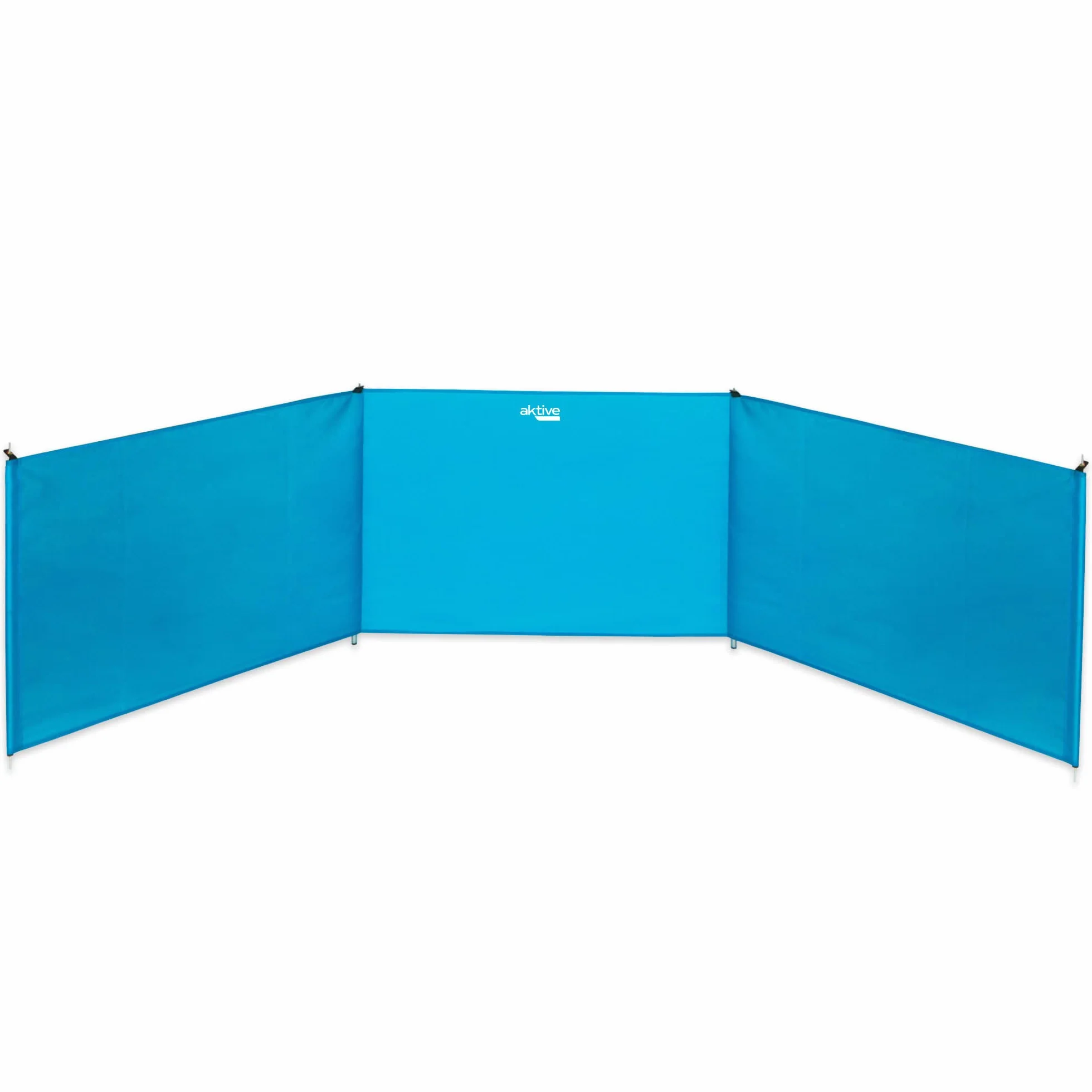 Paravientos Playa Plegable Aluminio 300x75 cm AKTIVE 53441