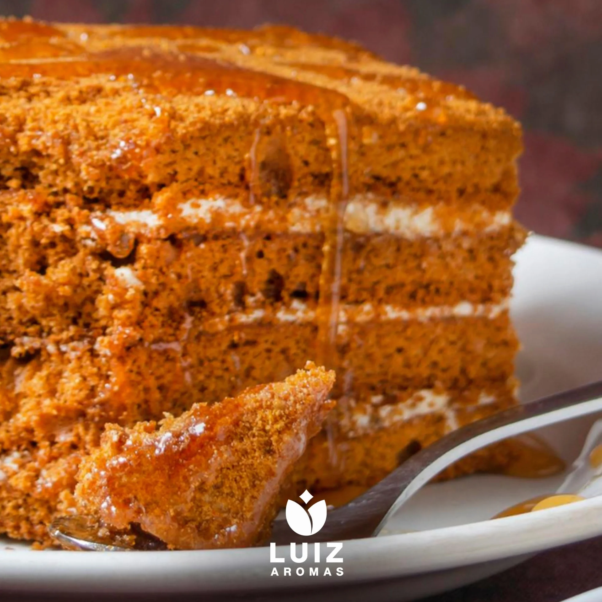 LUIZ AROMAS | Aroma Miel - Aroma Alimentario en Gotas para dulces de Hornear, Pasteles, Bizcochos y Tartas | Producto Vegano sin Calorías y sin Azucar | Producto 100% Italiano (50g)