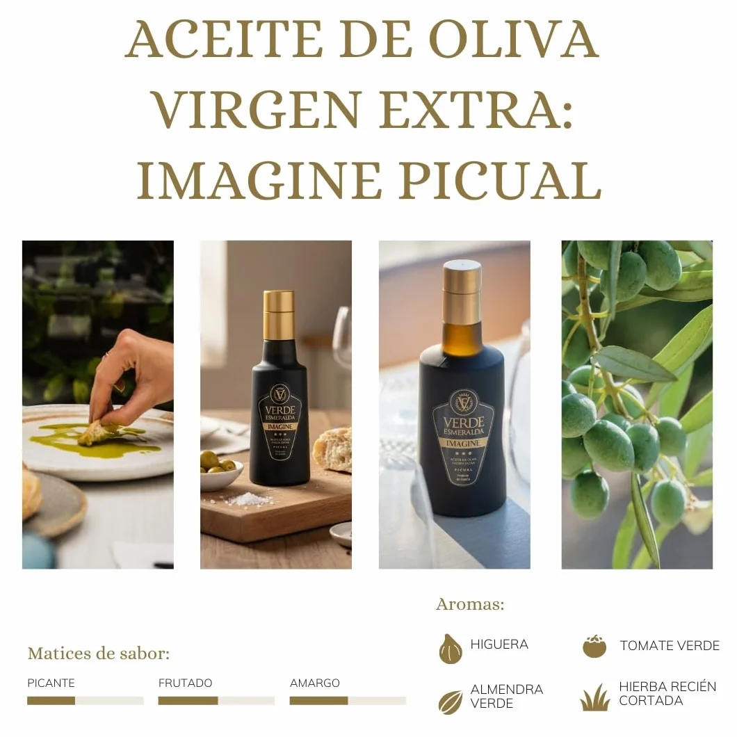 Aceite de Oliva Virgen Extra Picual Verde Esmeralda Edición Especial 500ml