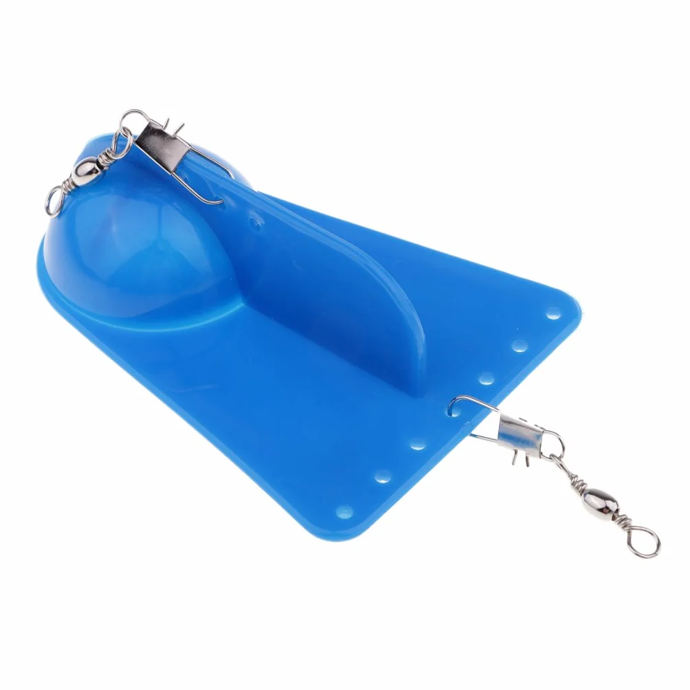 Tablero de Curricán Plástico ABS Peso Ajustable Mar Pesca Trolling Diving Board 3 Color