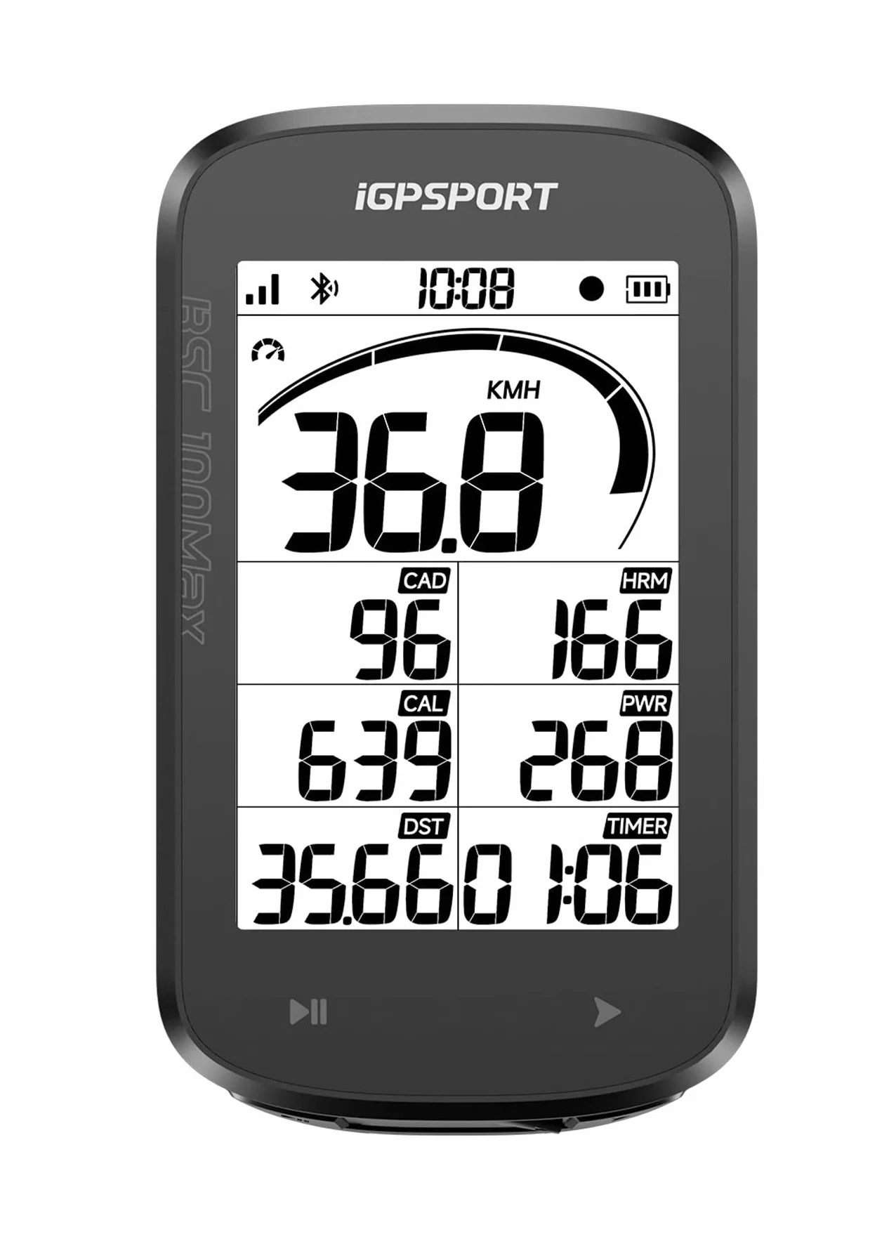 iGPSPORT BSC100MAX GPS Bicicleta, Pantalla 3", Autonomía 40h, Impermeable IPX7