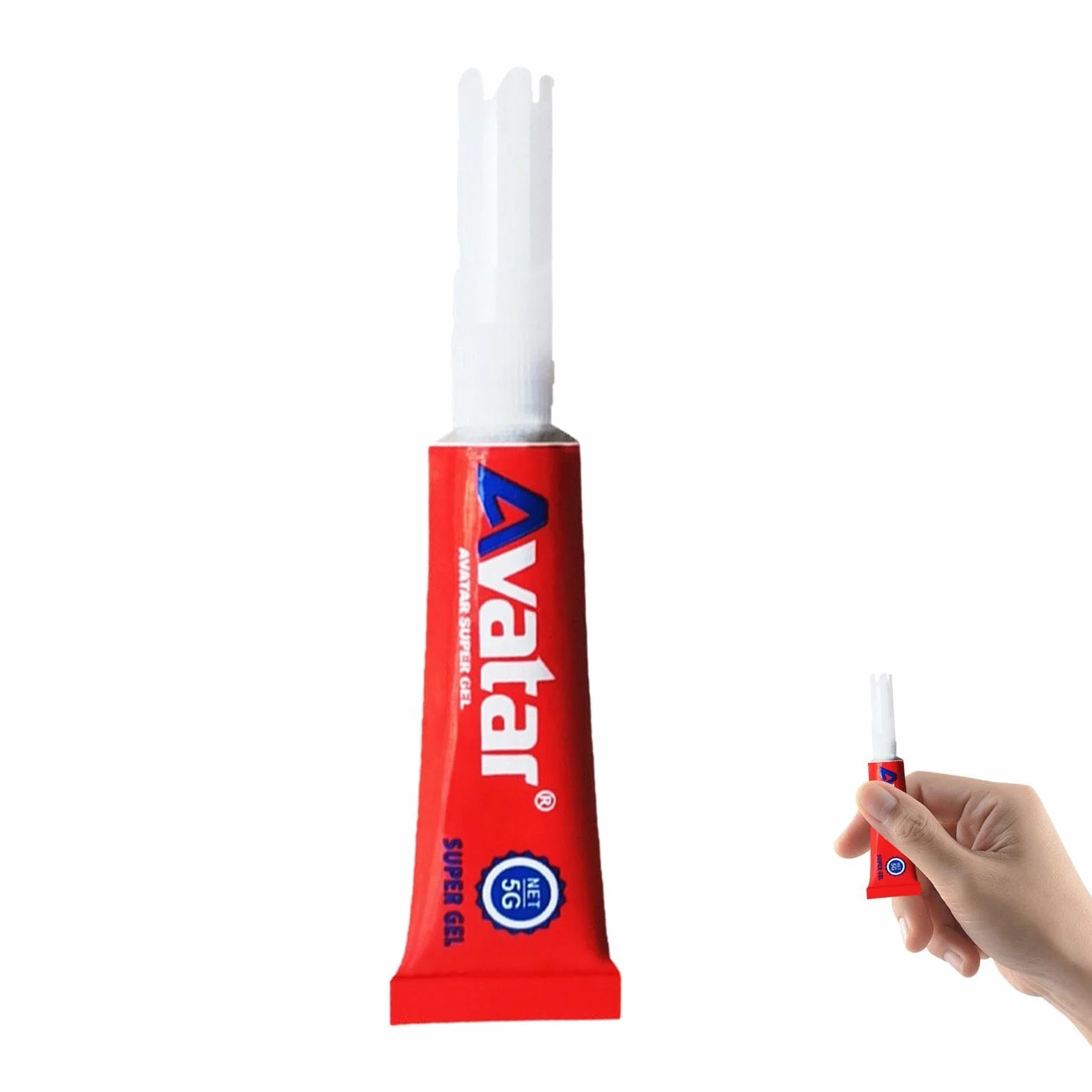 Pegamento reparador de cañas de pescar, adhesivo líquido impermeable 0,1 oz