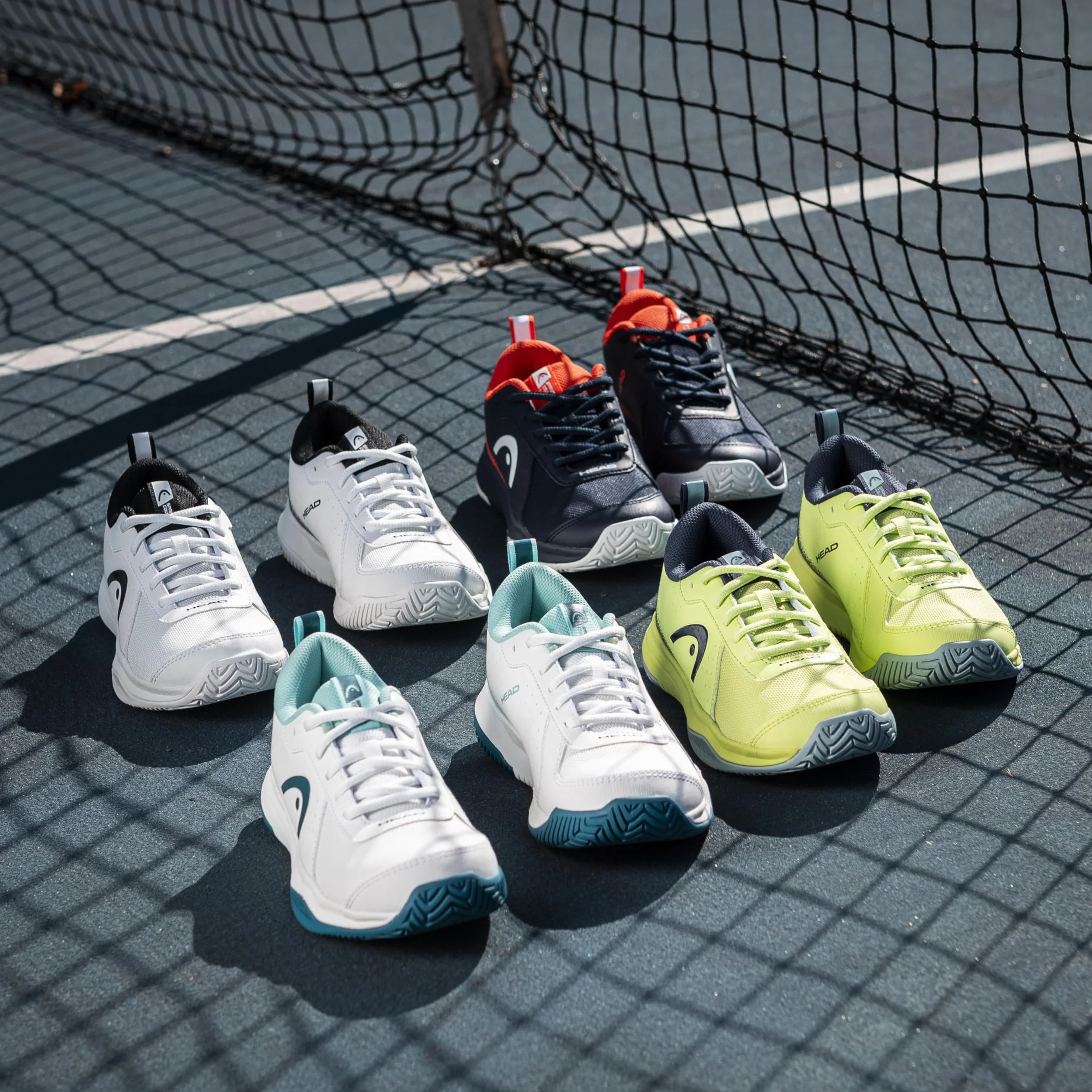 HEAD Sprint Court 4.0 Rojo Junior Buty Tenisowe