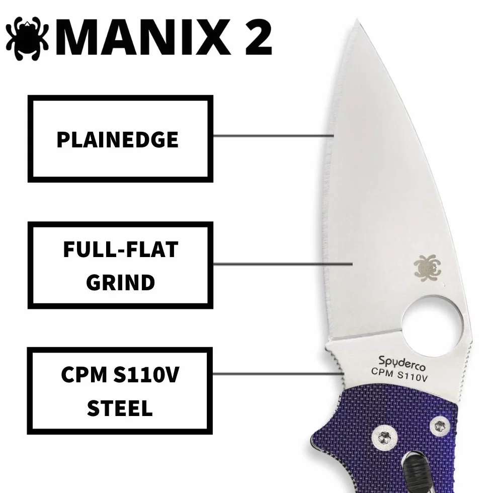 Spyderco SC101GPDBL2 Cuchillo tascabile Azul