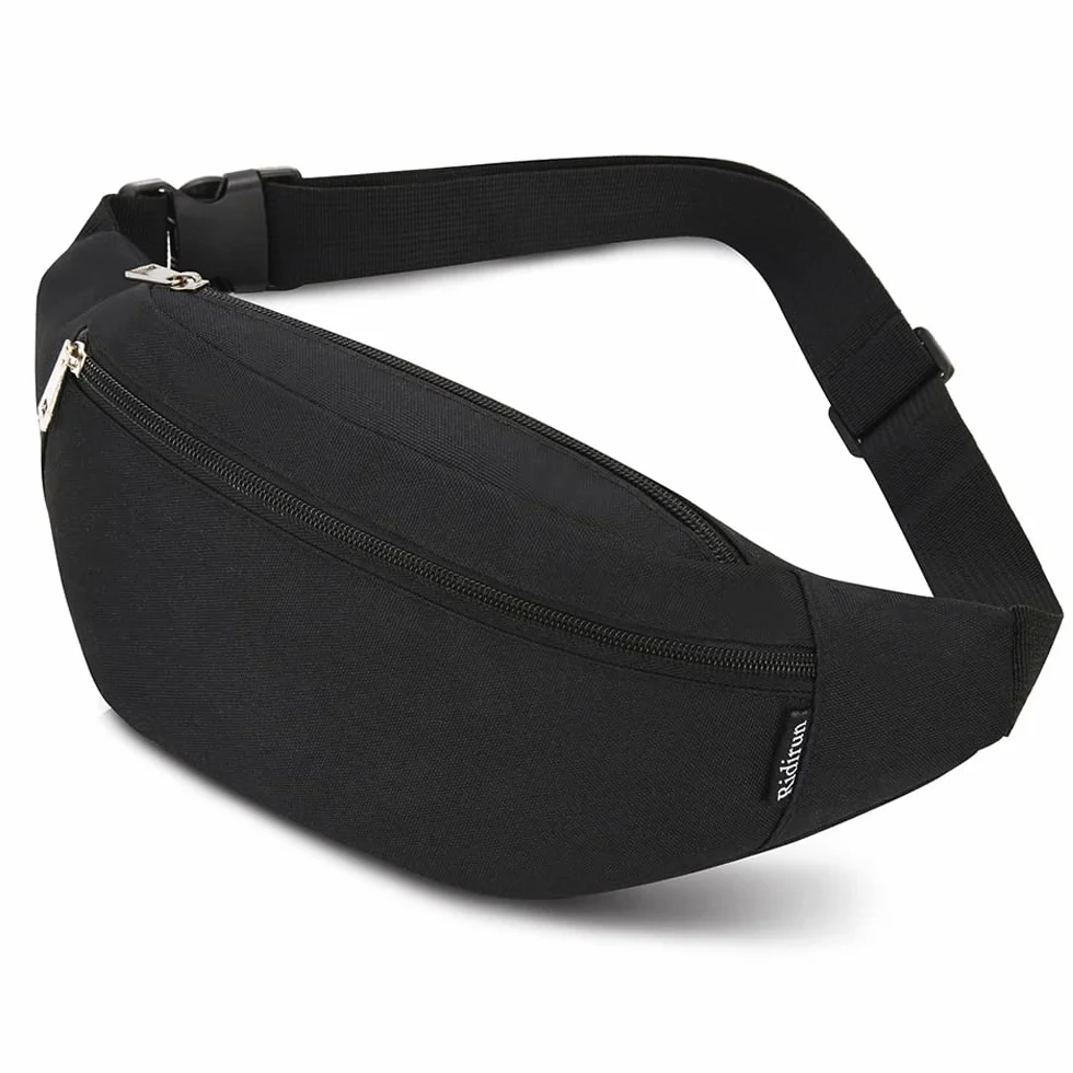 Riñonera Deportiva Impermeable Hombre Mujer Cinturón Dinero Running Senderismo Ciclismo
