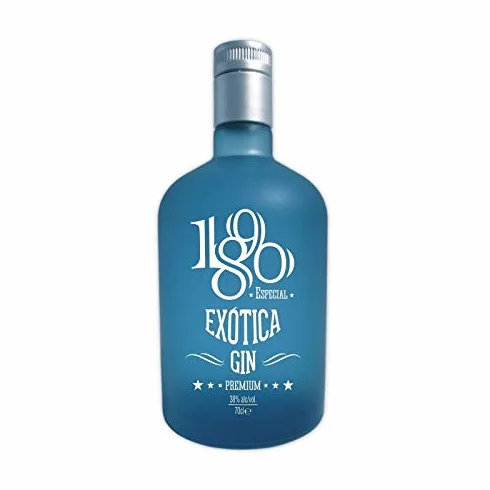 1890 Exótica Gin Premiun Mora-Canela Botella 70 cl