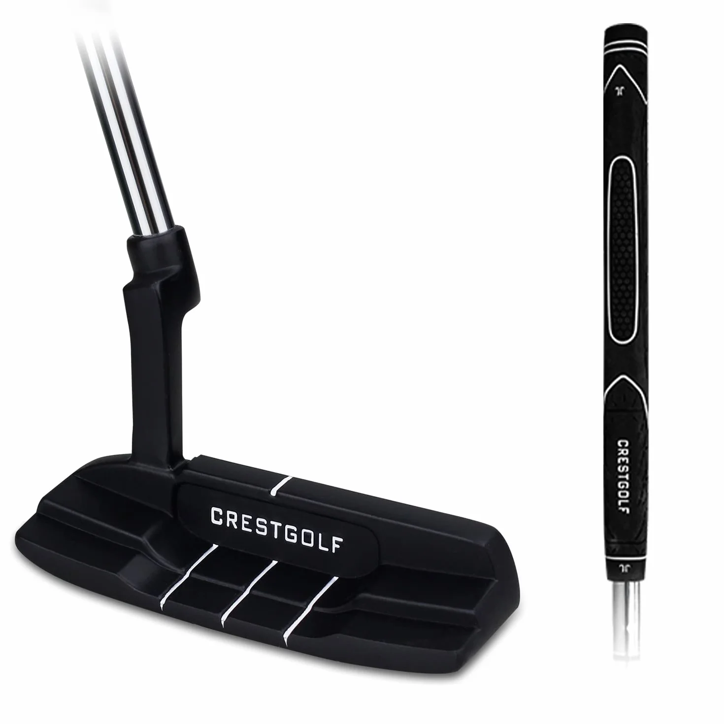 CRESTGOLF Putter de Golf para Hombre, Palo para Diestros 35 Pulgadas