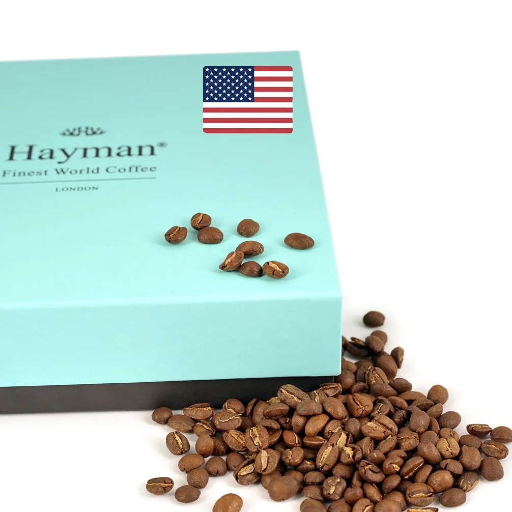 100% Café Kona de Hawai - Café de grano tostado - 340g | Nivel de tueste: medio
