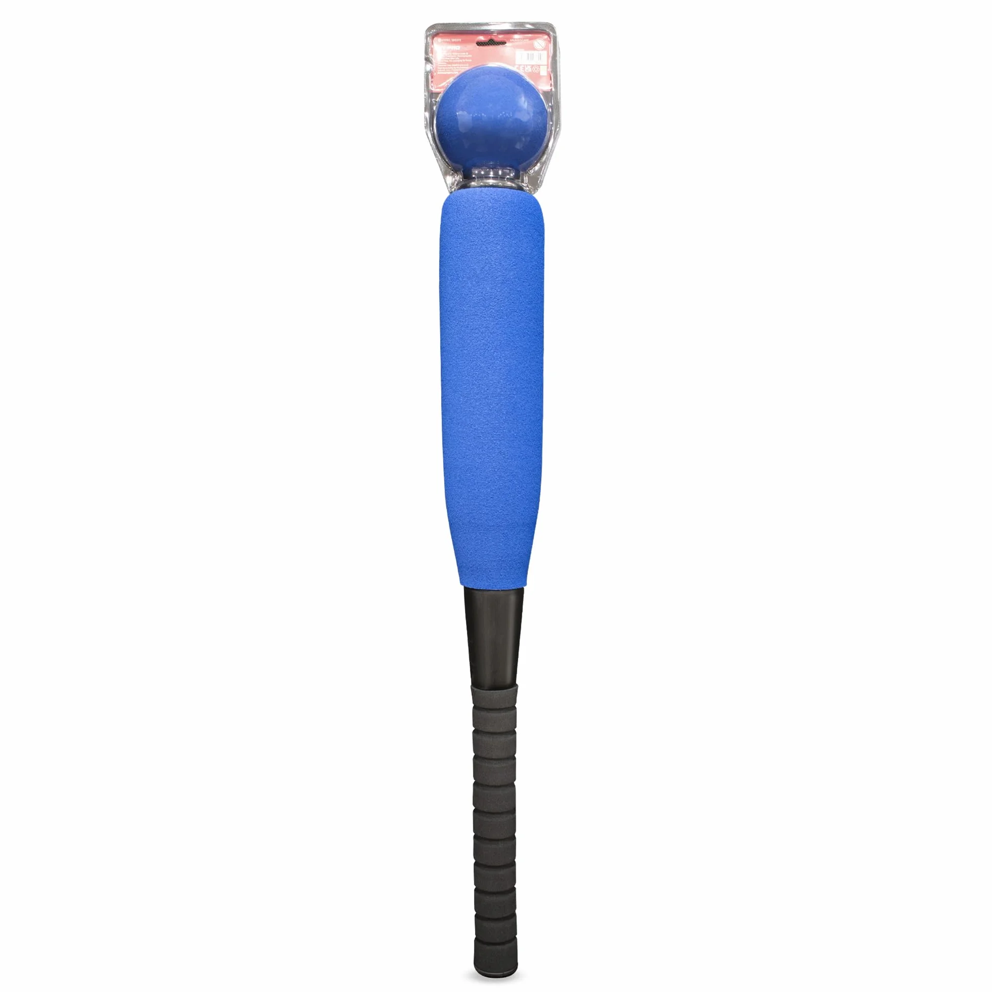 Hy-Pro Juego de bate y pelota de béisbol de espuma, 24 pulgadas, agarre antideslizante, azul