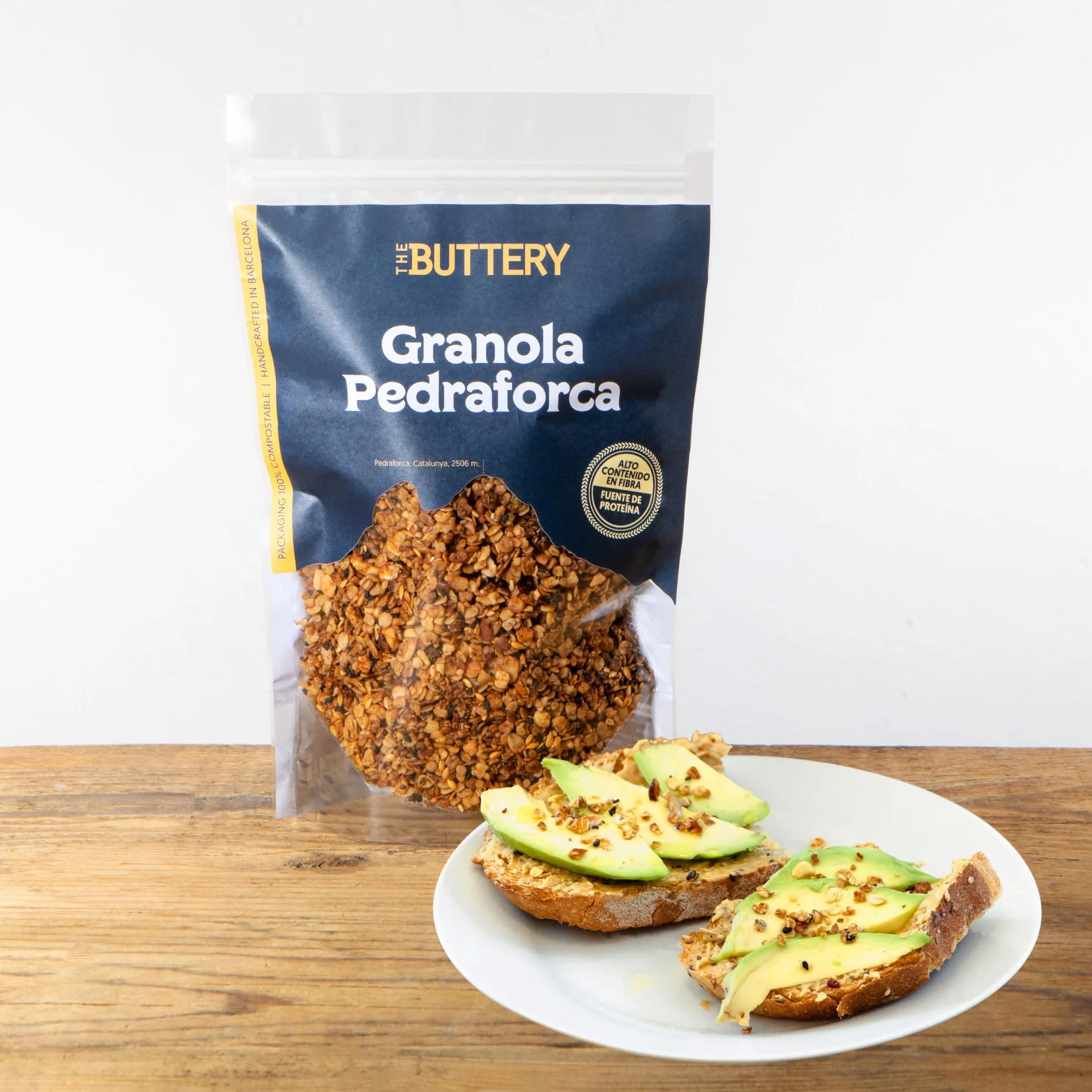 Granola Pedraforca Crema de Cacahuete Chocolate & Dátil 280g