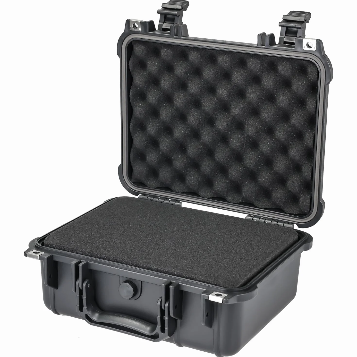 HMF Maletín Fotográfico Exterior Estuche Transporte Espuma Troquelada 34 x 29,5 x 15,5 cm