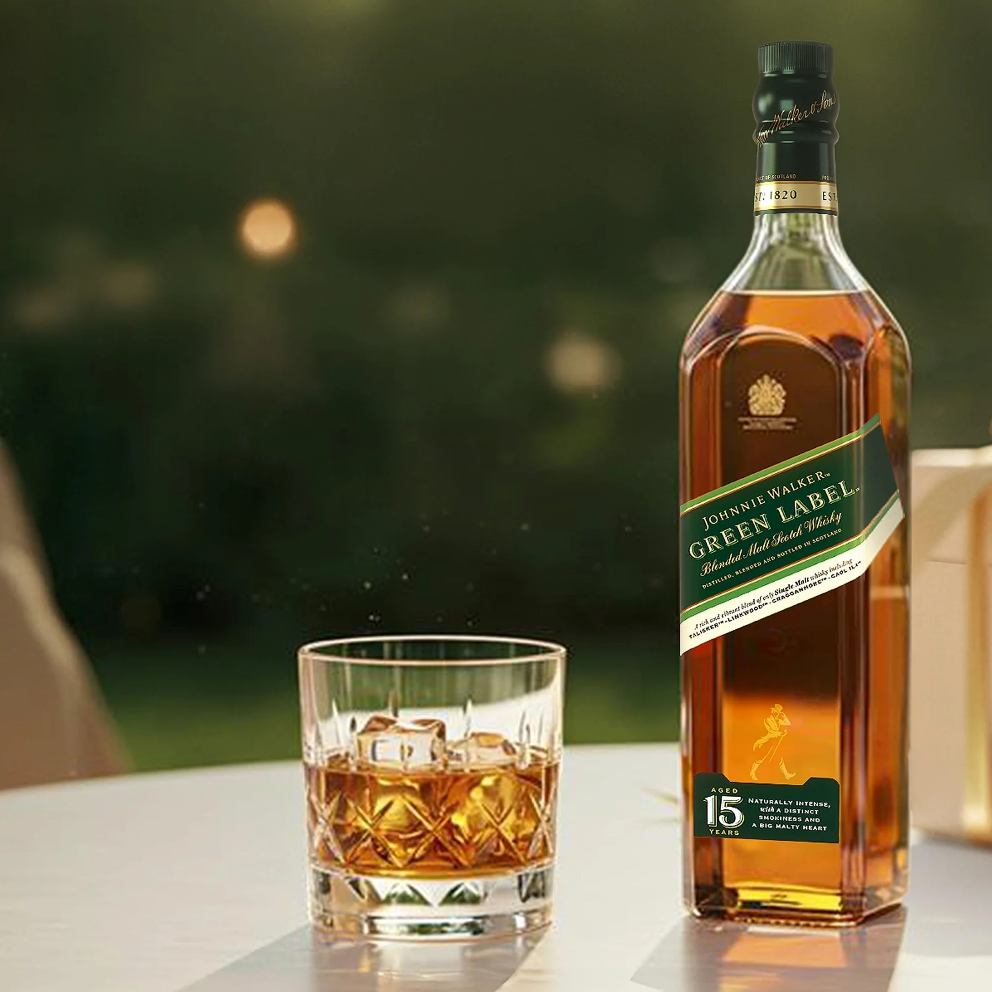Johnnie Walker Green Label Whisky Escocés Blended 700 ml