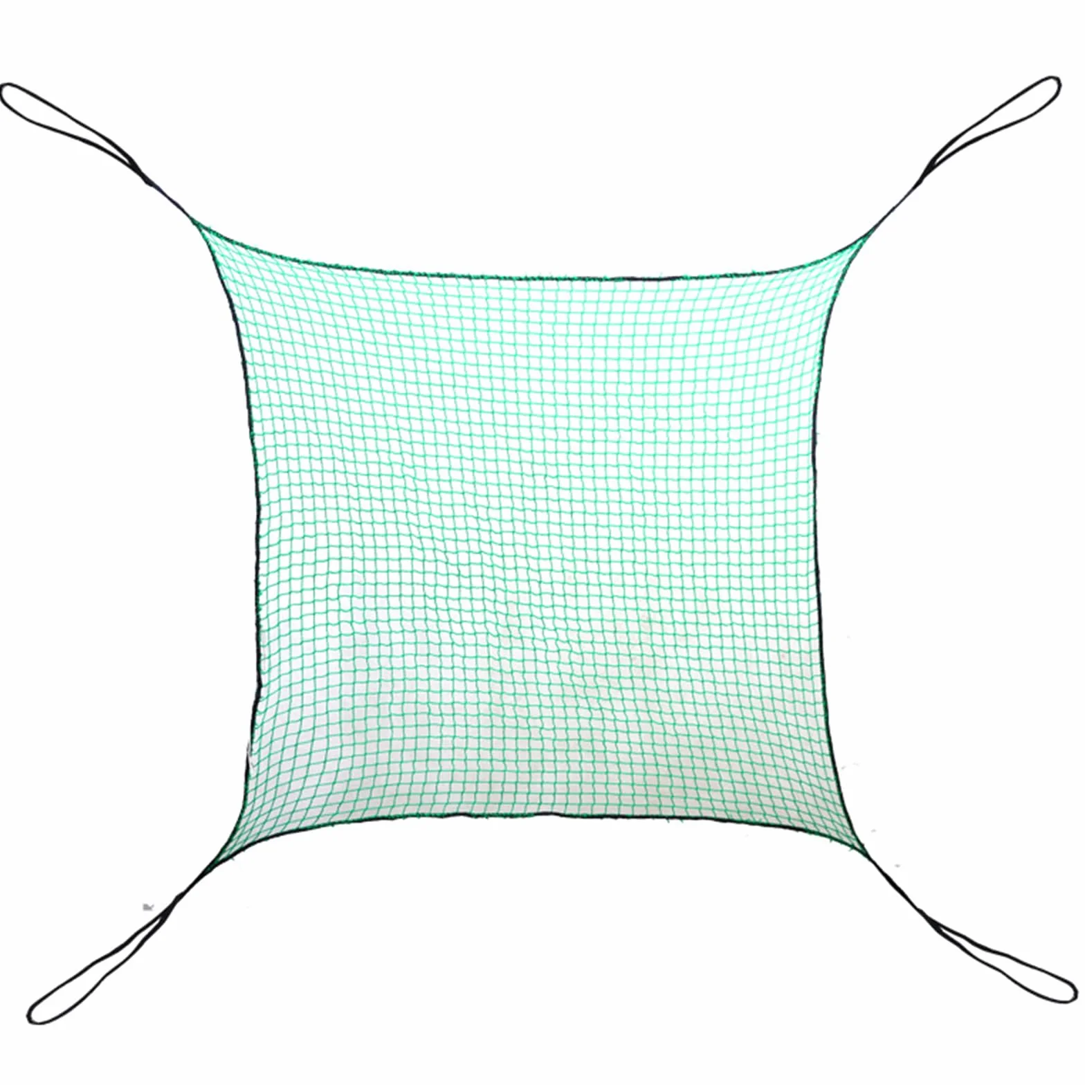 Red de práctica de golf resistente 2x2 m para entrenamiento de golpeo y swing interior exterior verde