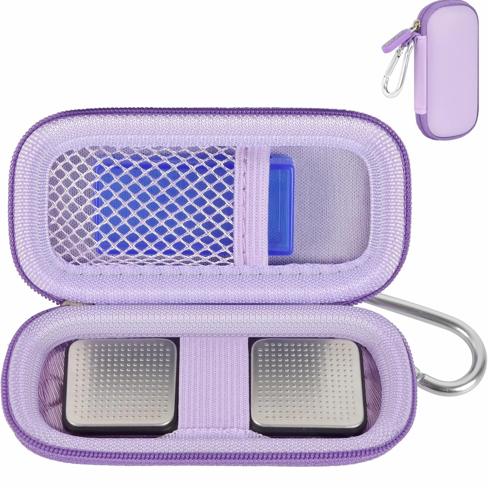 Funda para monitor de frecuencia cardíaca compatible con AliveCor KardiaMobile Personal EKG/6L, soporte de almacenamiento