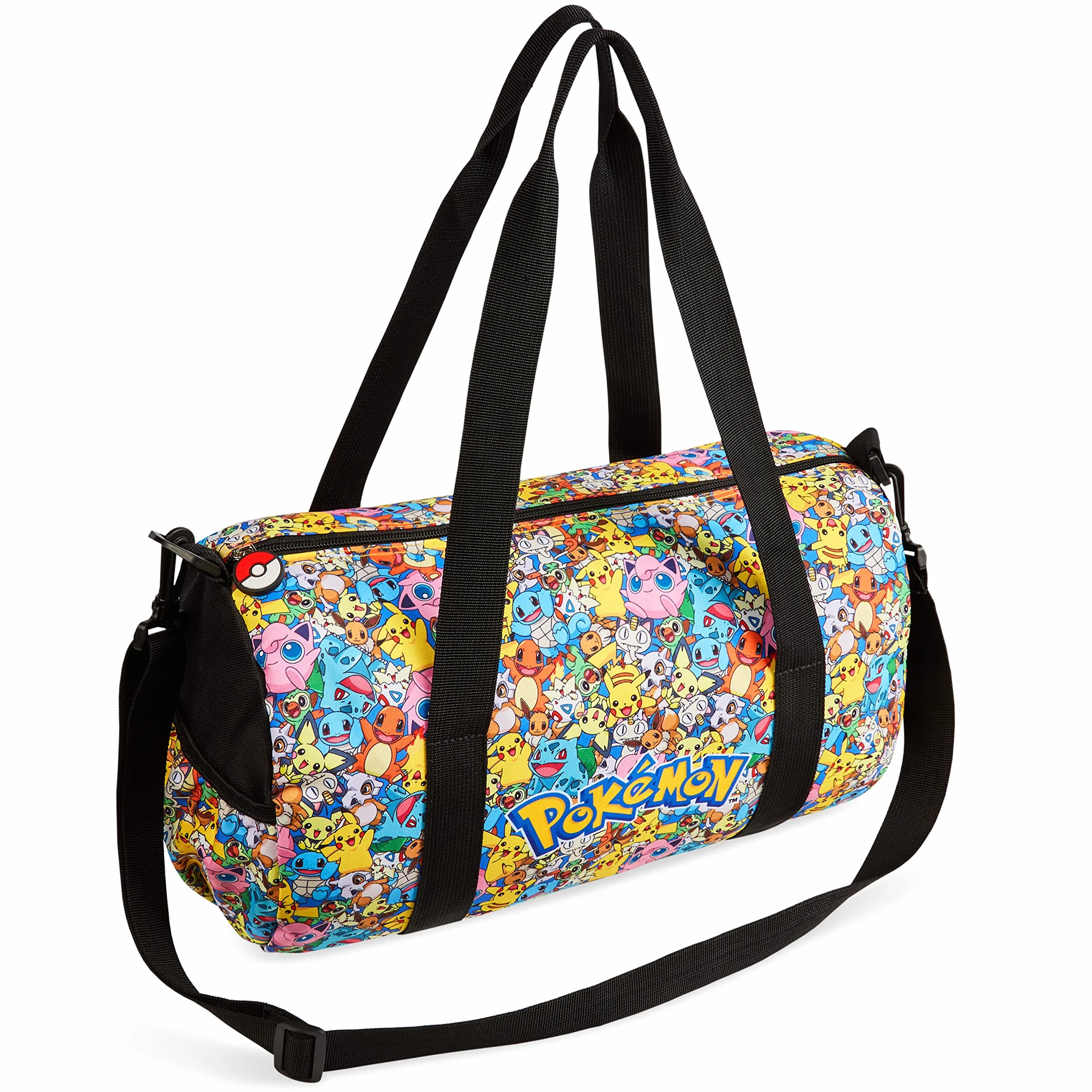 Pokémon Bolsa Deporte Niño Niña Piscina Viaje Playa Futbol Gym Oficial Pikachu Multicolor