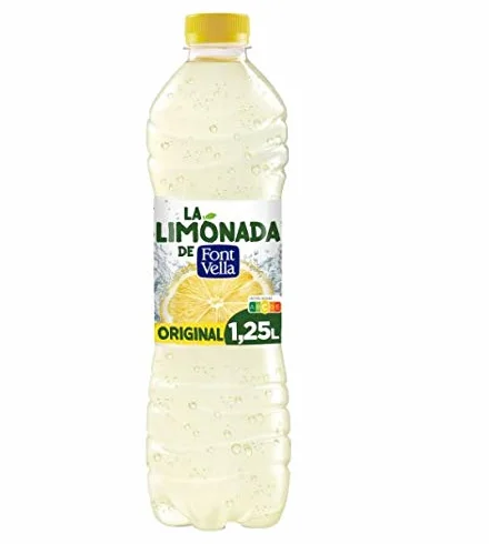 AGUA FONT VELLA LA LIMONADA LIMÓN PET 1.25L (6 BOTELLAS)