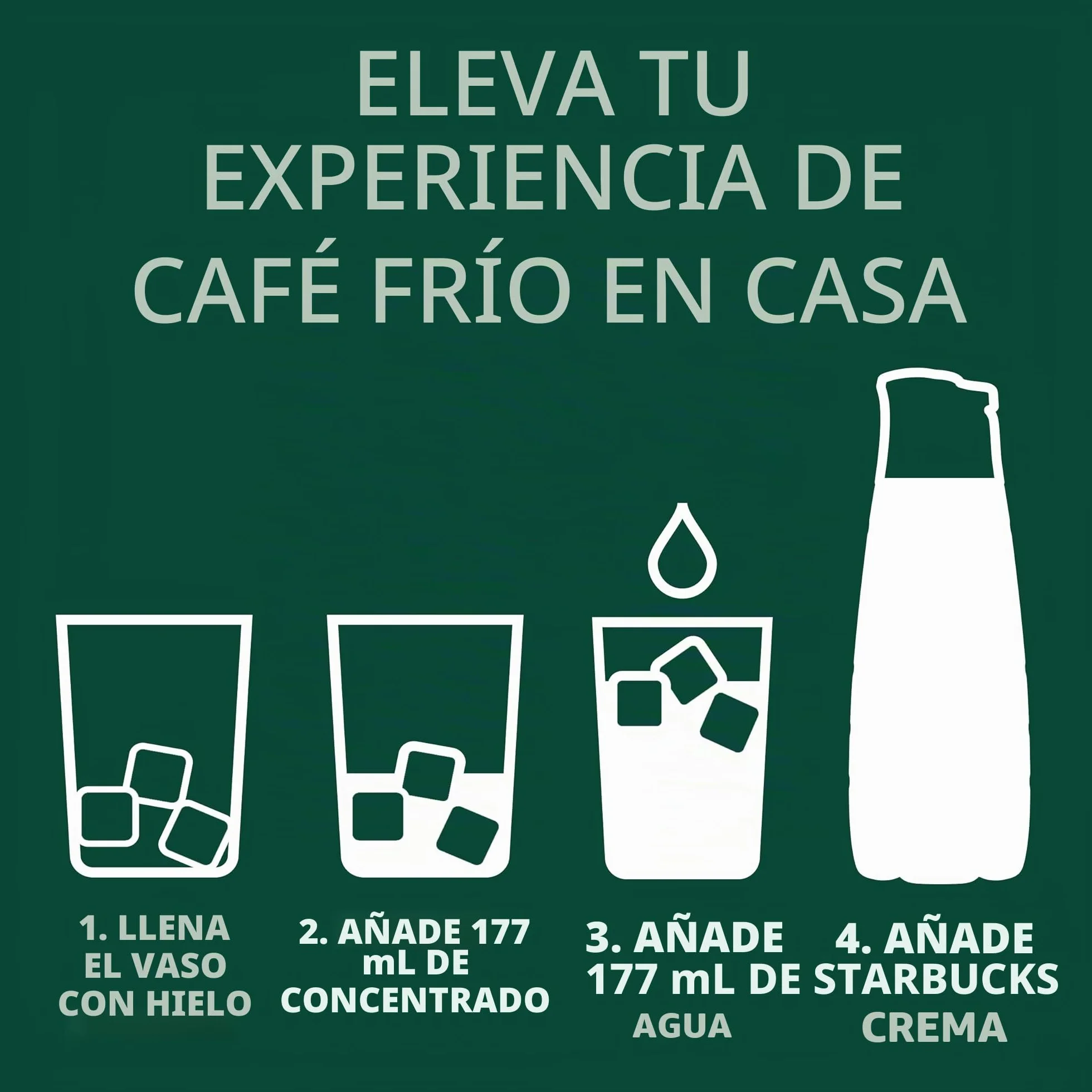 Starbucks Cold Brew Concentrado de Café, Café Helado con Sabor a Caramelo Dolce, 946 ml