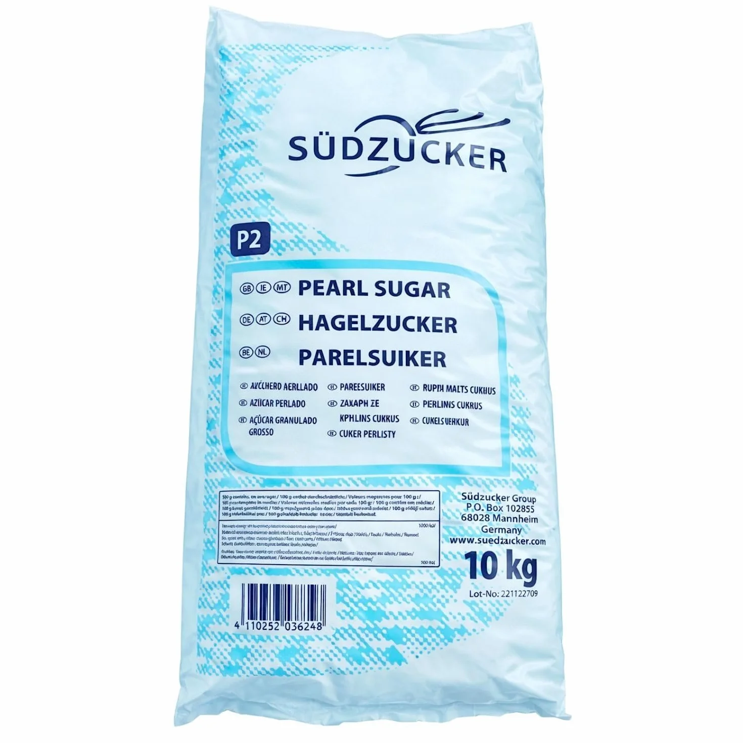 AZUCAR PERLADO PASTKOLOR - 10 KG