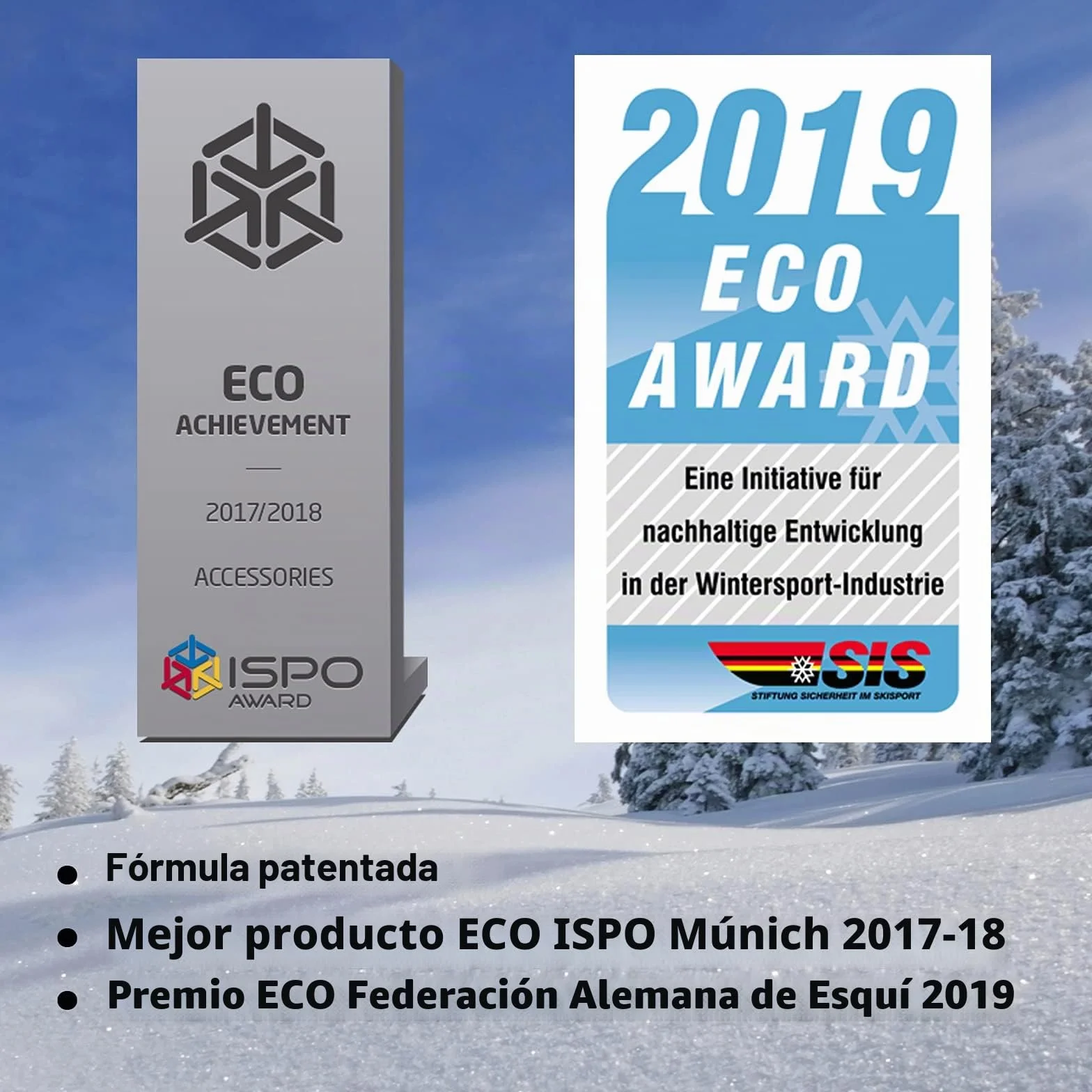 N-ZERO Bloques Cera Eco Universal Cera Vegetal Orgánica Esquí Snow