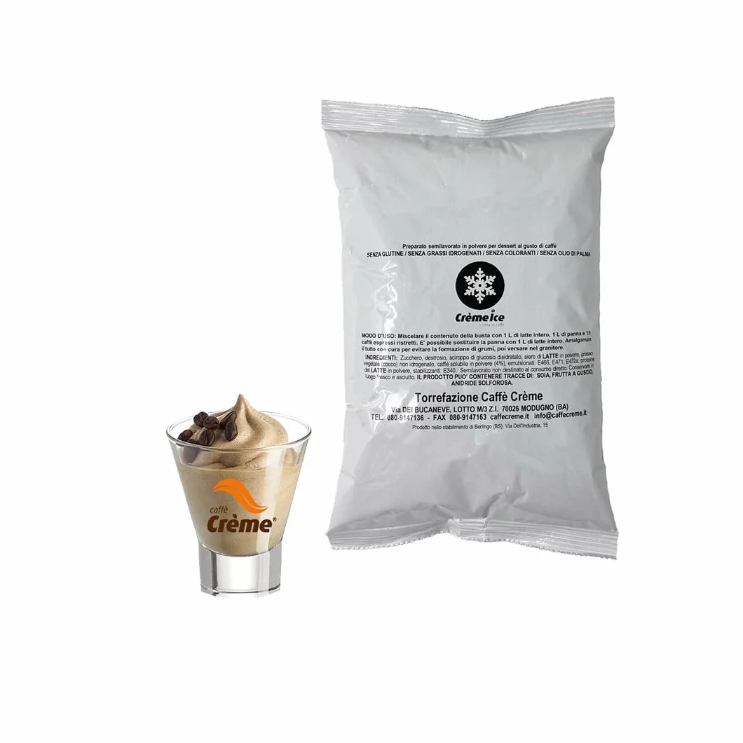 Caffè Crème - Crème Ice - Crema de café - Preparación Granitori - Bolsa de 900g