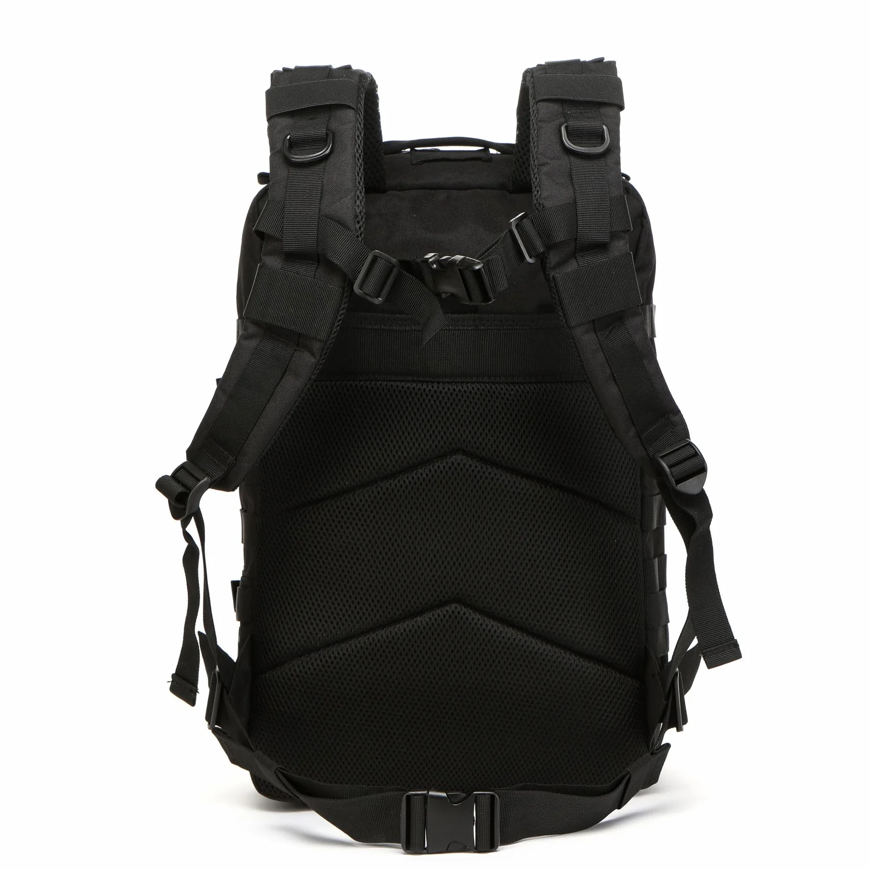 Mochila De Pesca Impermeable 50 Litros Nailon Táctica Militar Senderismo Negro