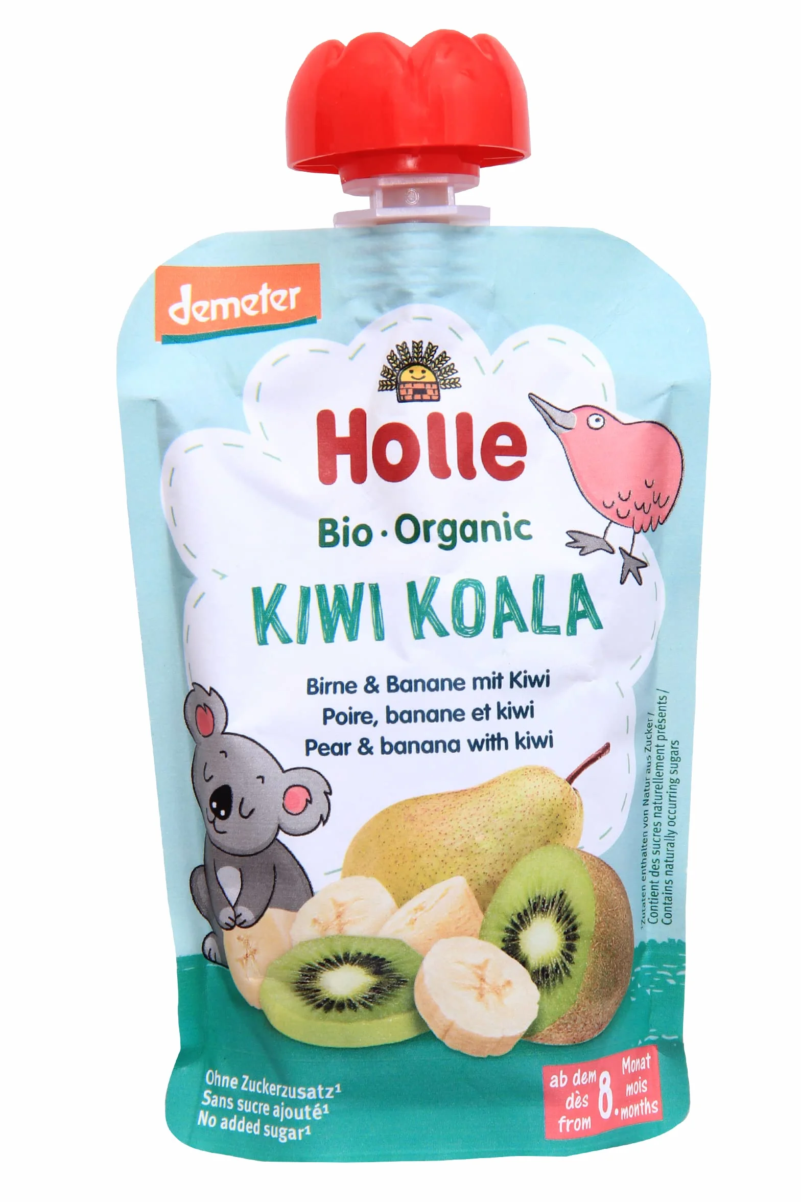 Holle Smoothie Kiwi Koala Dem 100 g (+8 Meses)