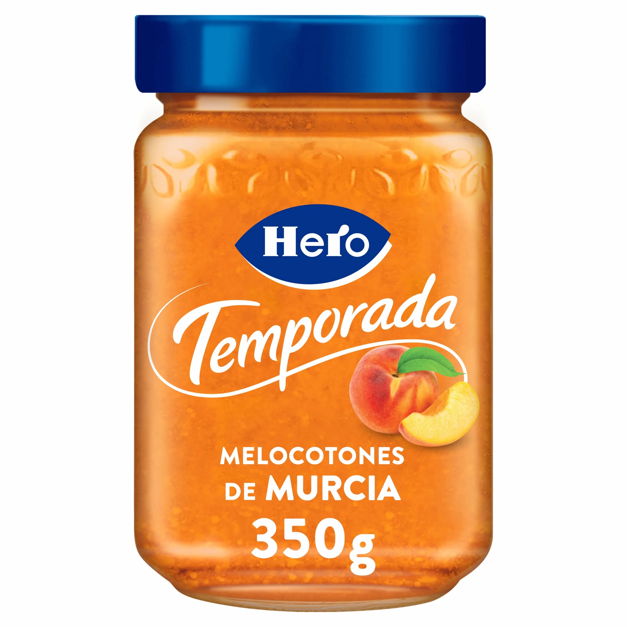 Hero Mermelada de Melocotón de Temporada - Pack de 4x350 g