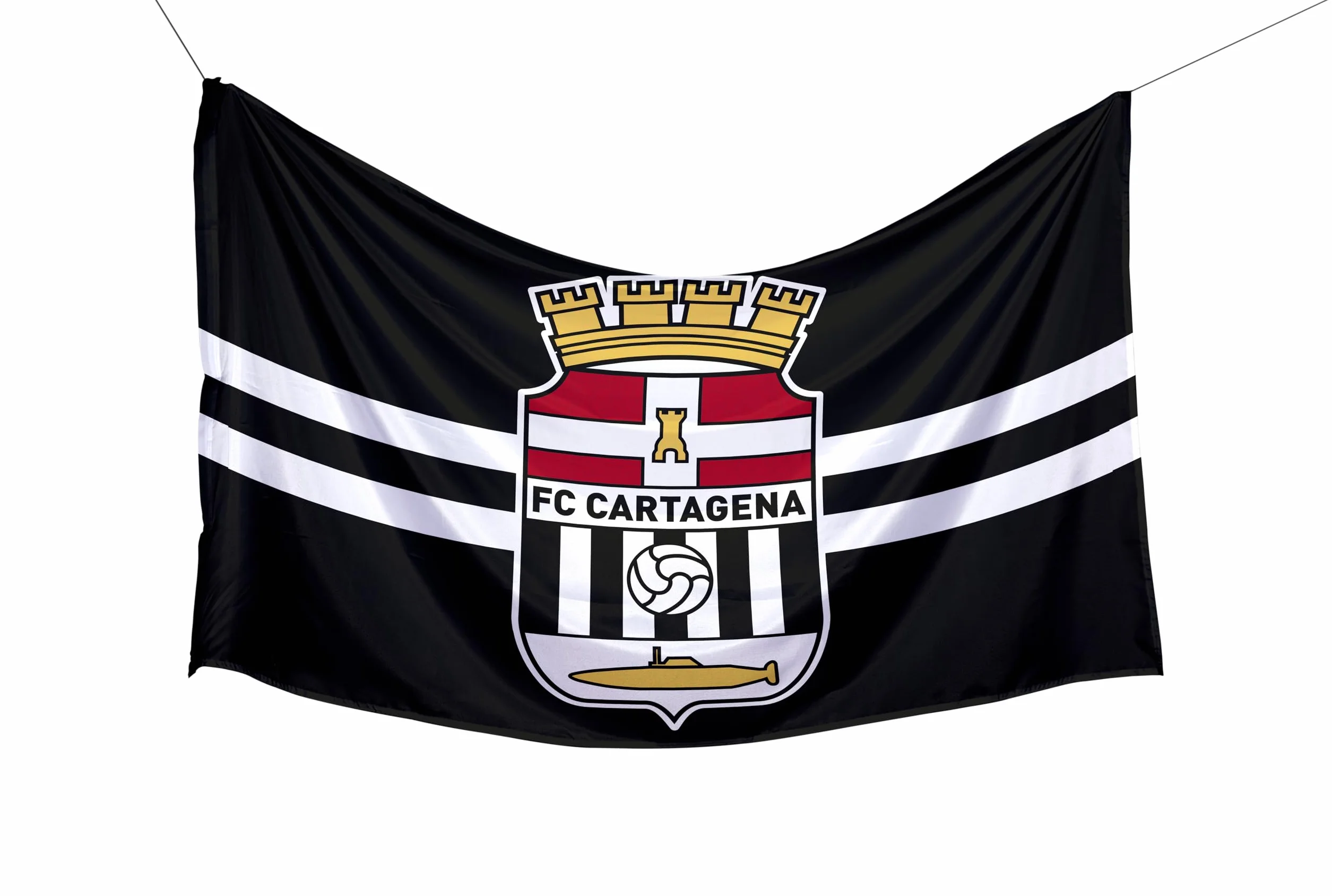 Bandera Escudo Franjas