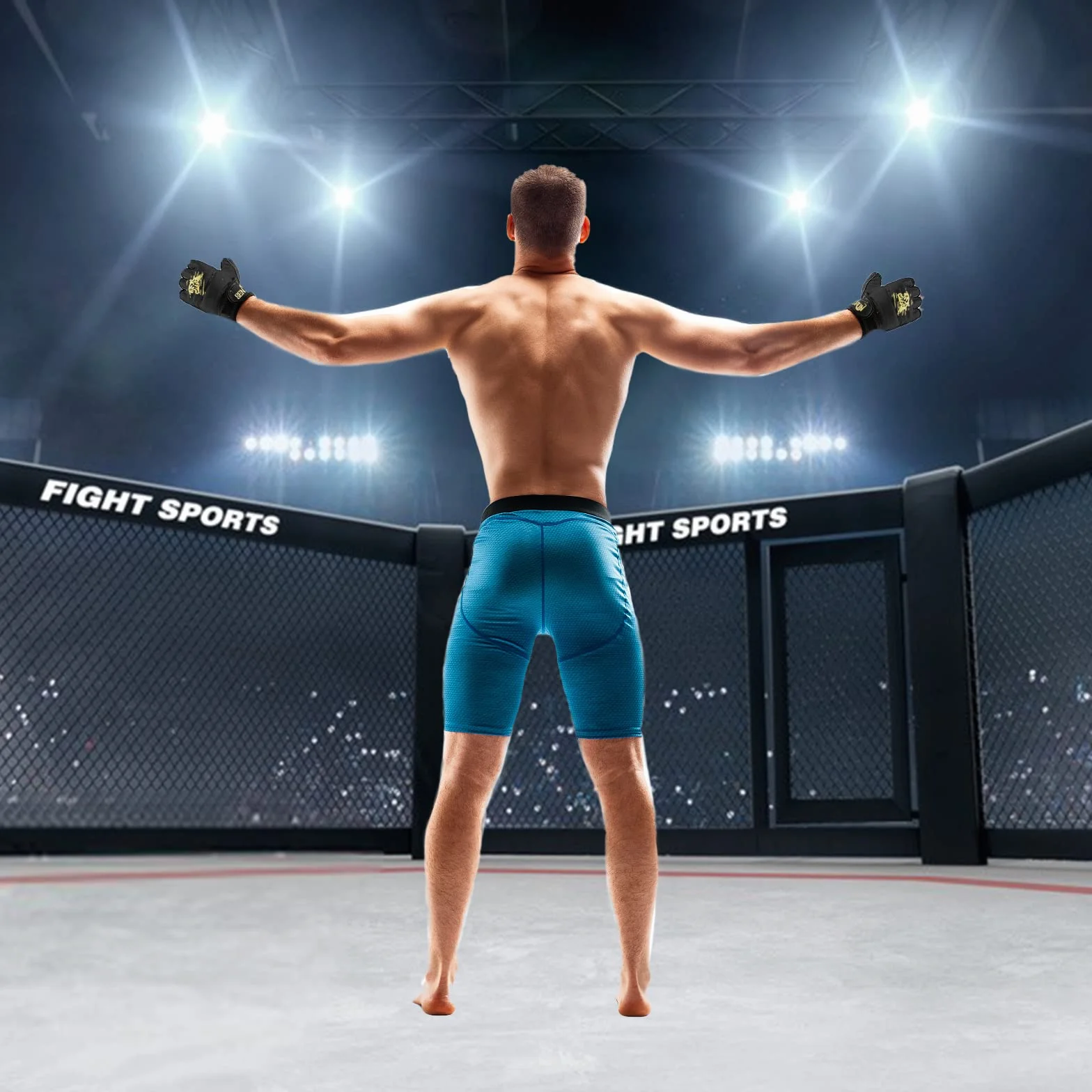 Senston Guantes MMA Grappling Sparring, Boxeo Entrenamiento Artes Marciales Taekwondo Karate Muay Thai
