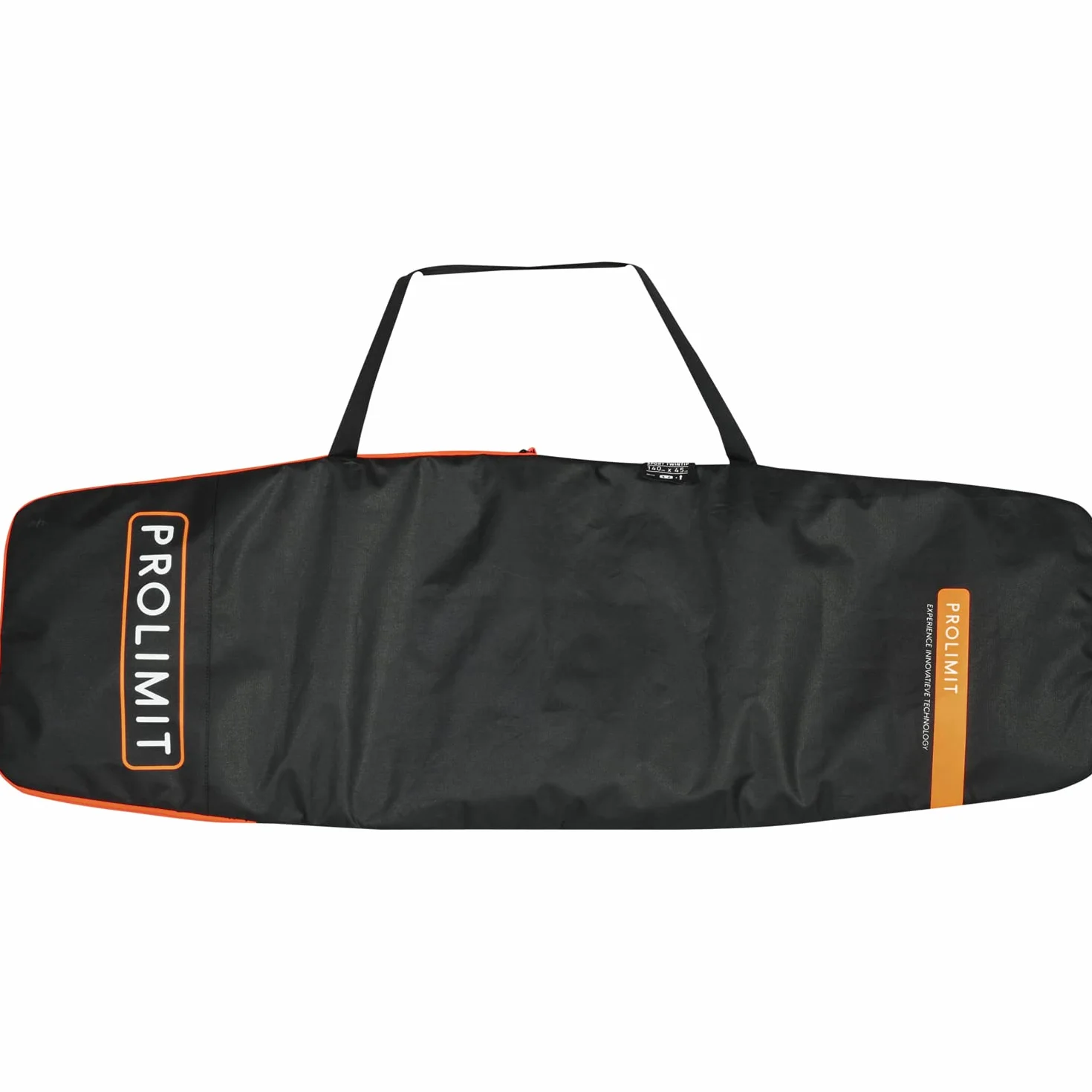 Prolimit Kitesurf Board Bag Twintip Sport 140 x 45 cm Black Orange