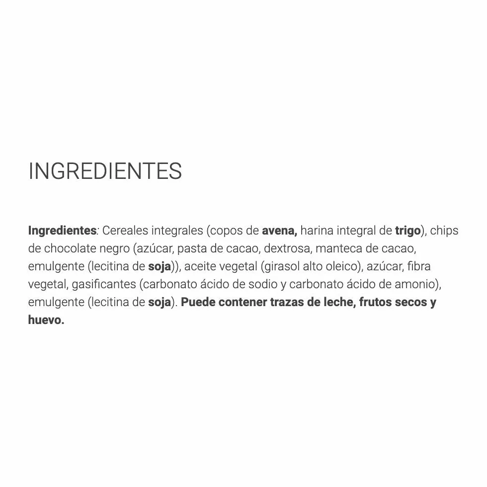 Gullón - Galleta Avena Chocolate chips Vitalday, 1.920 g, Pack de 8