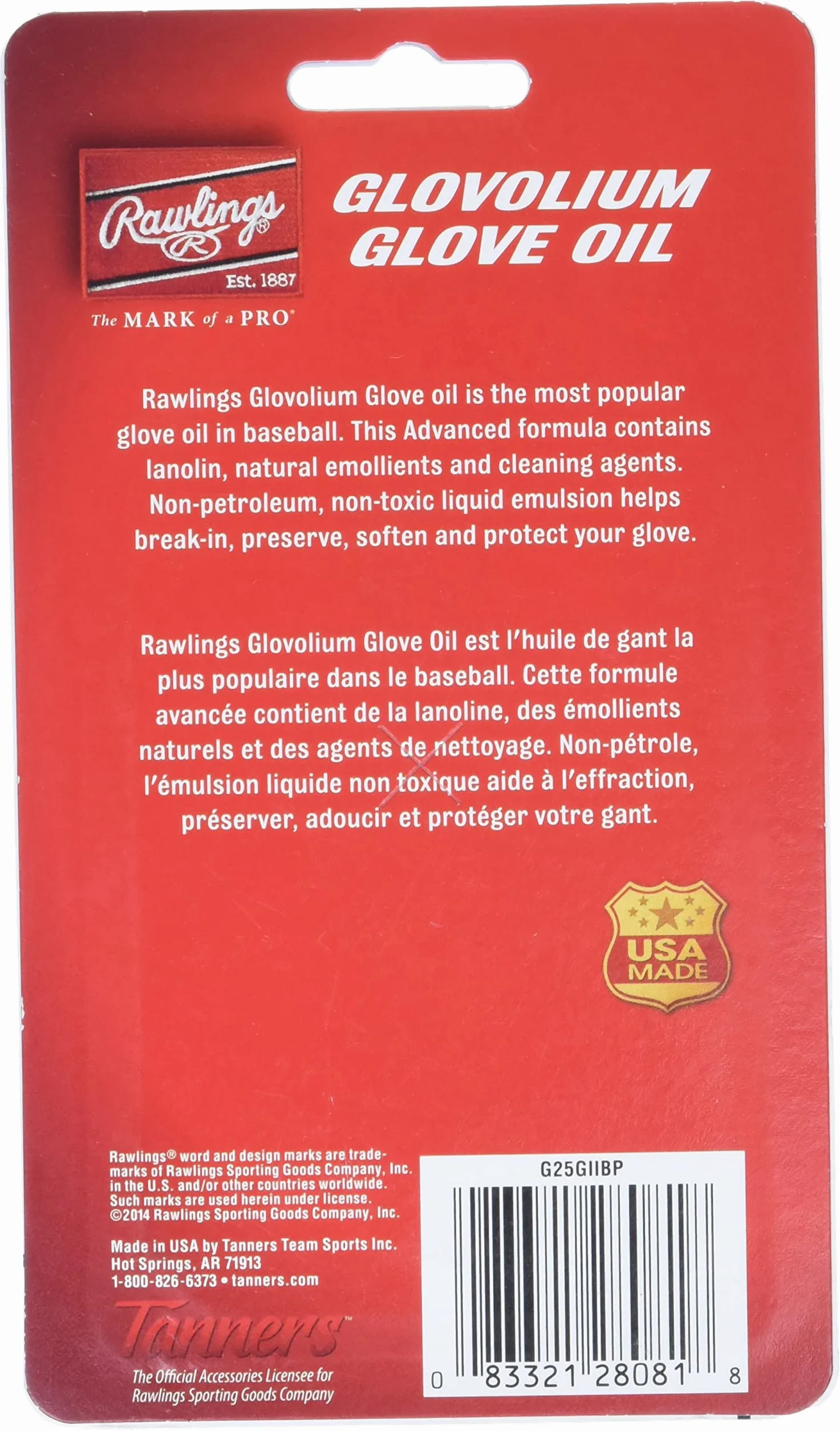 Rawlings Glovolium Blister Pack