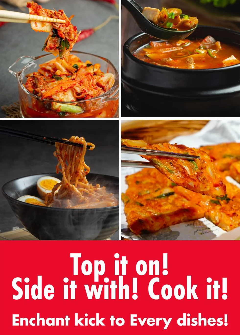 Halmoni Kimchi Coreano Fermentado 160g x 12 – Kimchi en Lata Sin MSG, Repollo Napa Picante