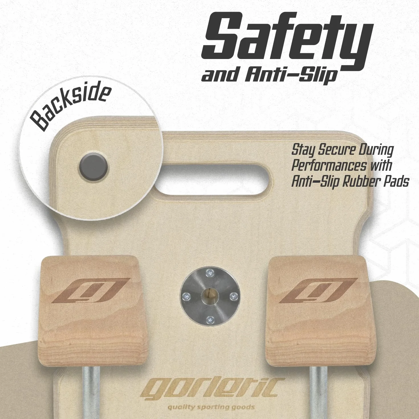 Gorletic Canes COMPACT BalanceBlocks Bastones para equilibrio Handstand 33cm