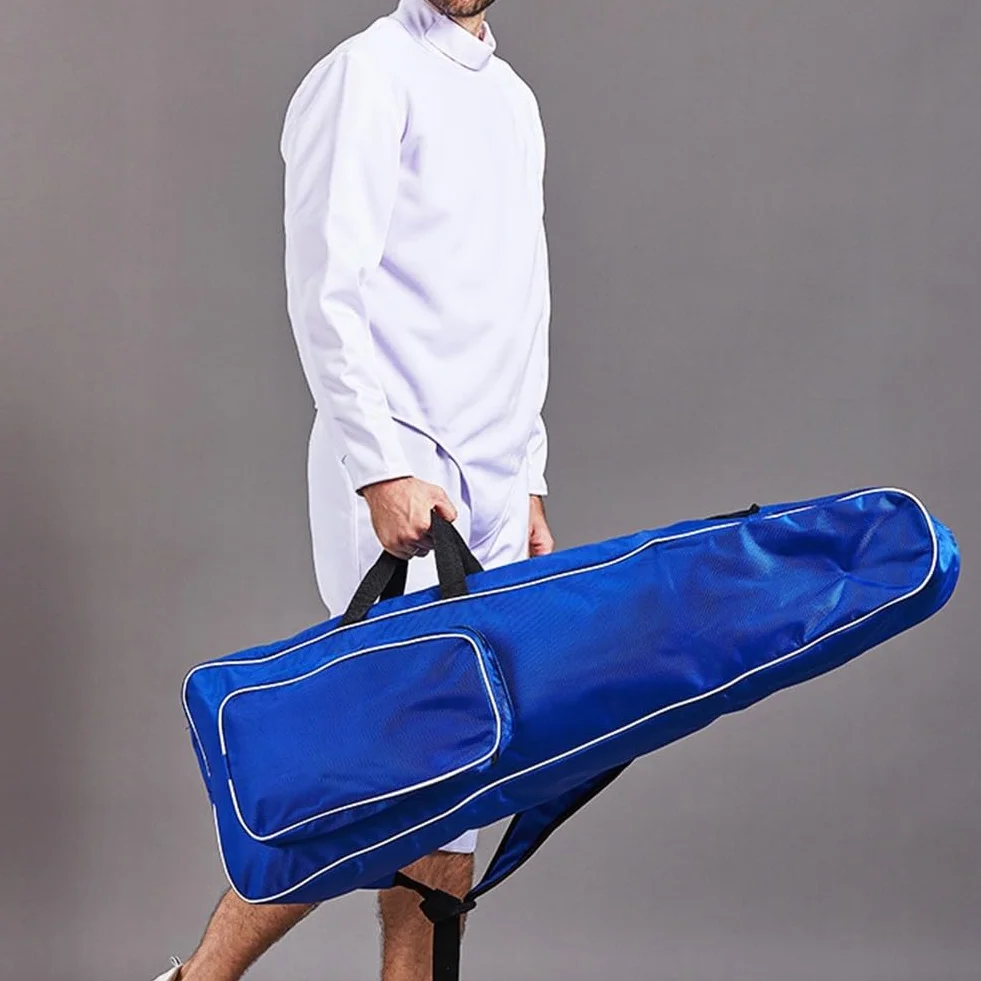 YJDOORPLAY Mochila de esgrima de aluminio gran capacidad con múltiples bolsillos