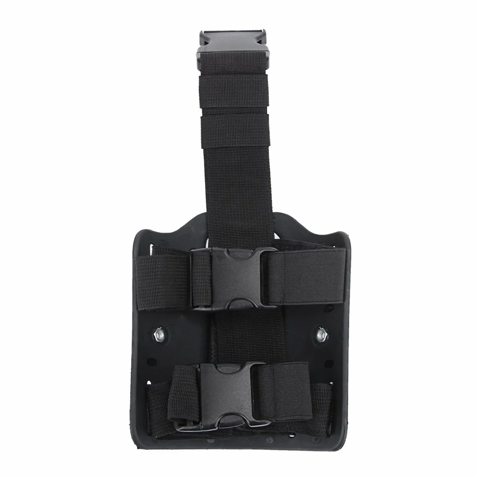 Tactical Drop Leg Platform Pierna Pistola Ajustable Doble Correa