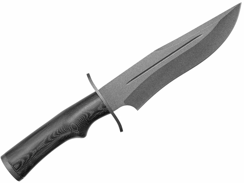 LO TRINCO YO Muela Cuchillo de Caza PARABELLUM-17N Acero Inoxidable 1.4116 17 cm Micarta negra