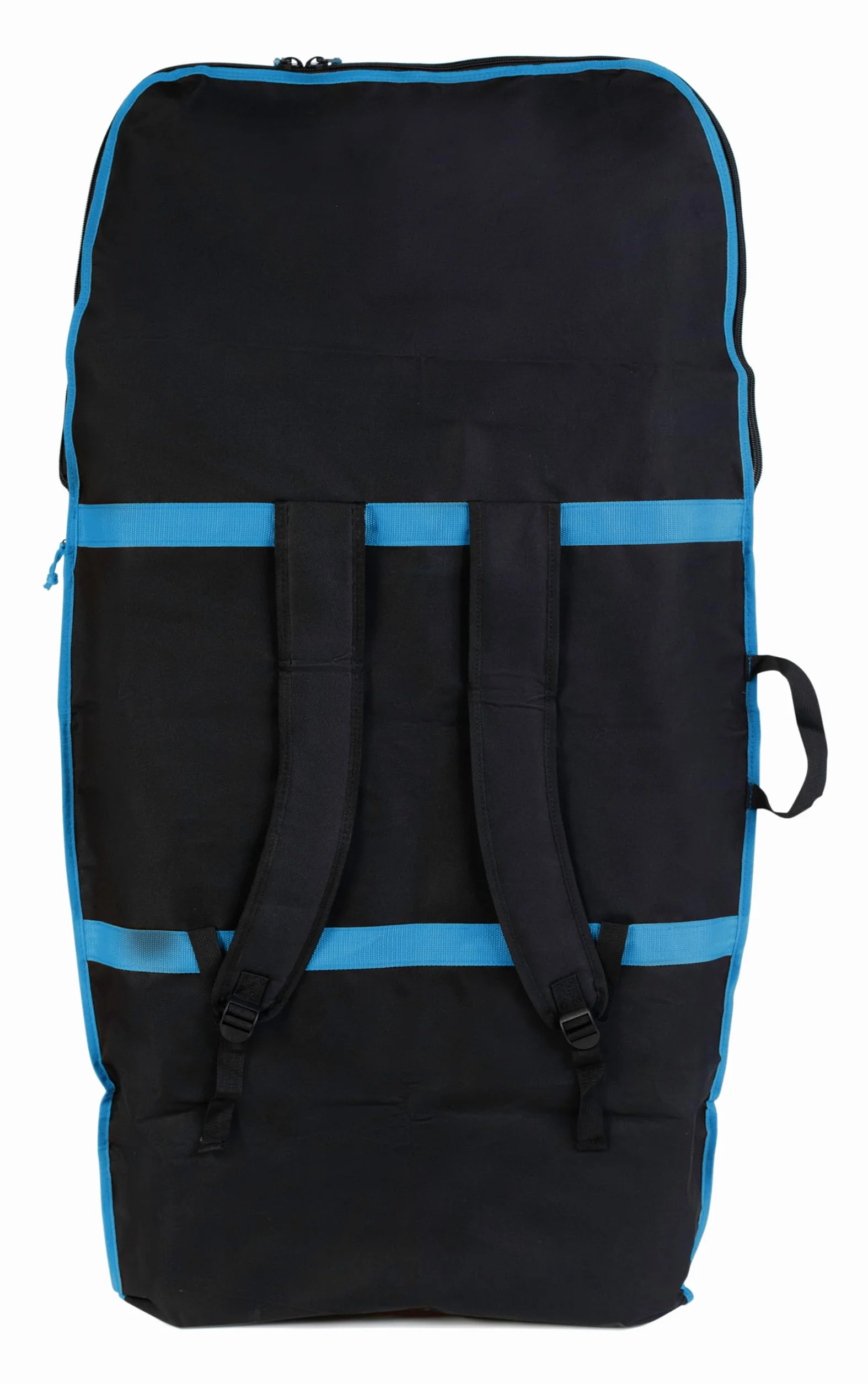 Bolsa de Bodyboard Doble Nova, Correas de Mochila, Poliéster Resistente, Bolsillo Grande, Negro Naranja o Azul