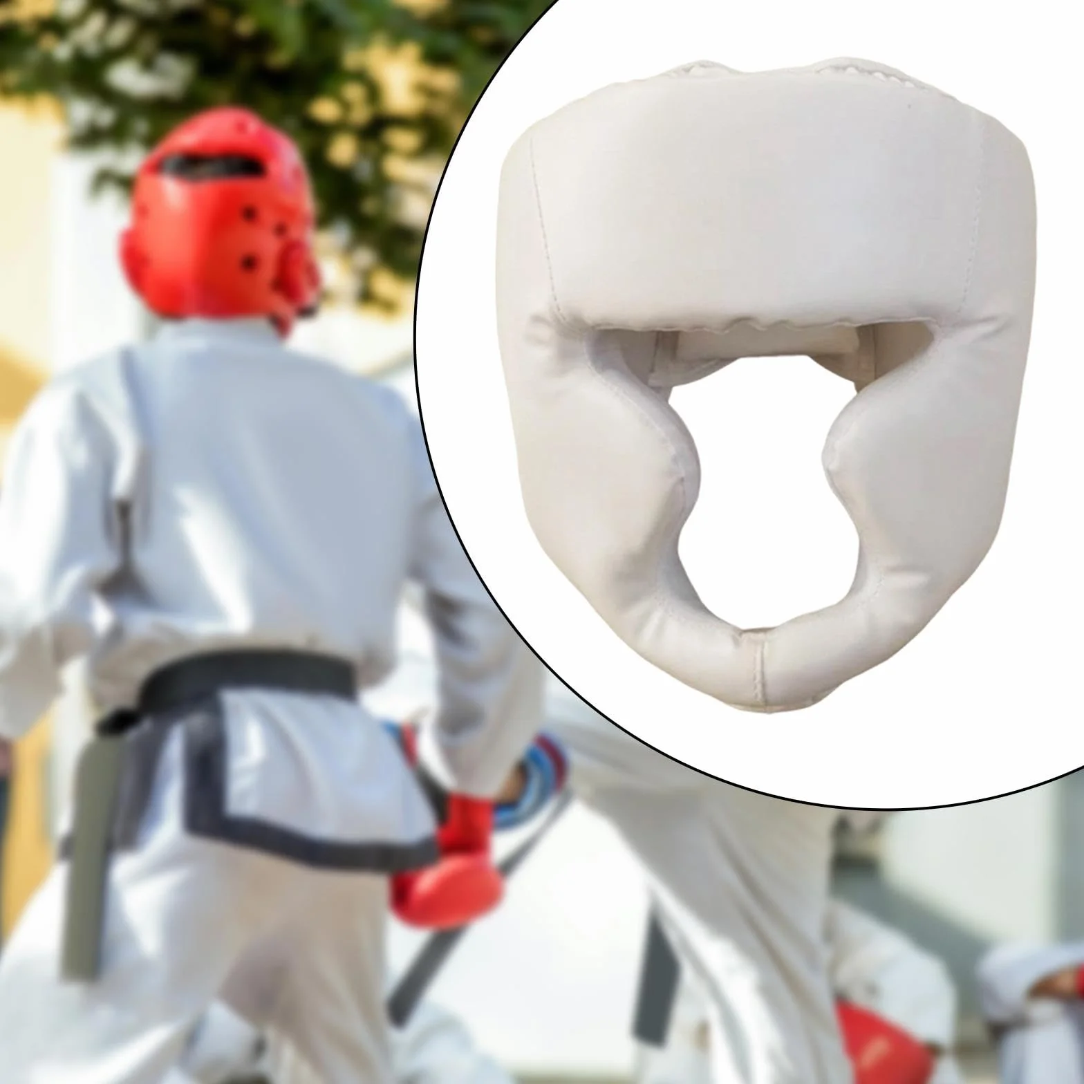 Baoblaze Casco de Boxeo para Adultos Protección Cabeza Taekwondo Muay Thai