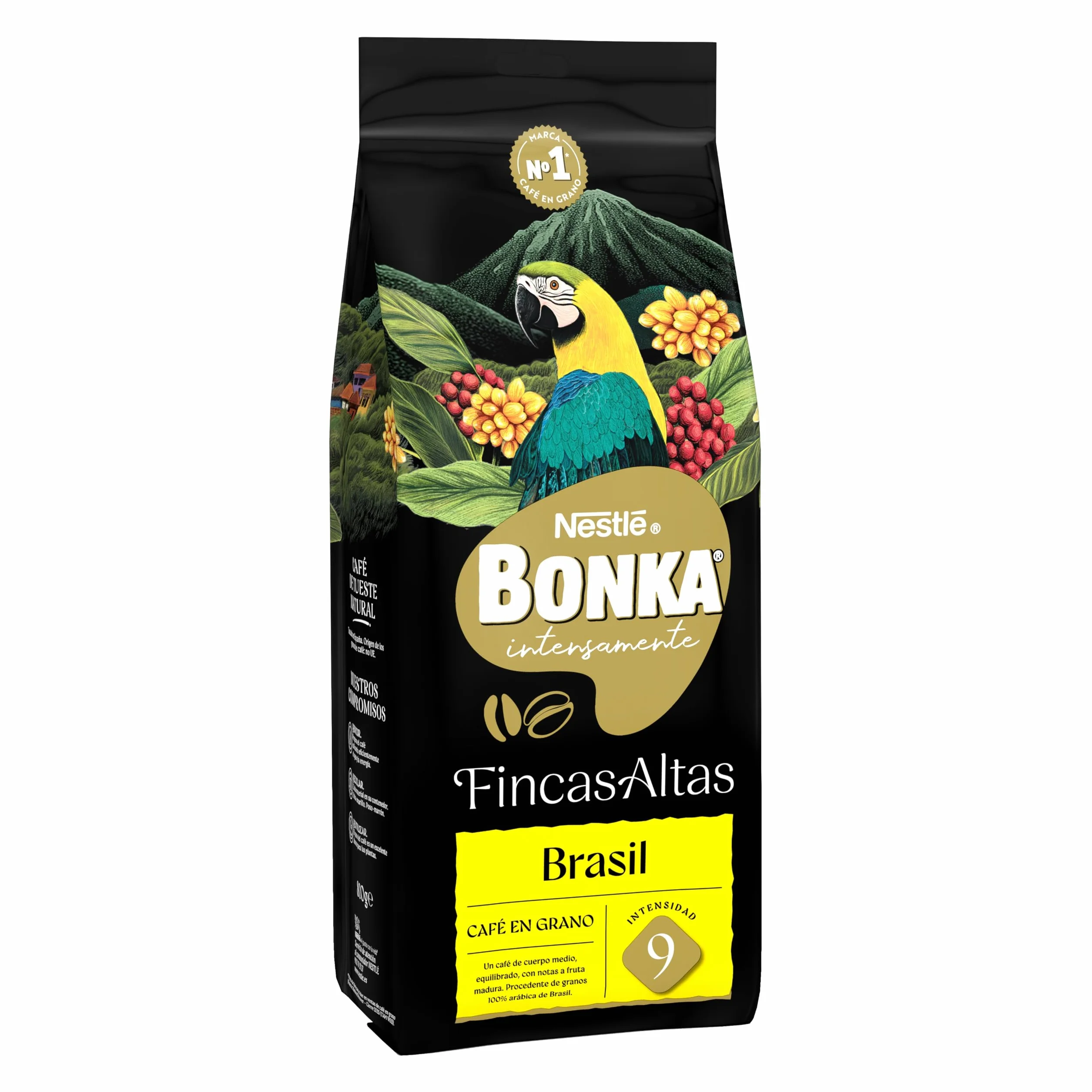 BONKA Cafe Grano Natural Arábica Brasil 800g
