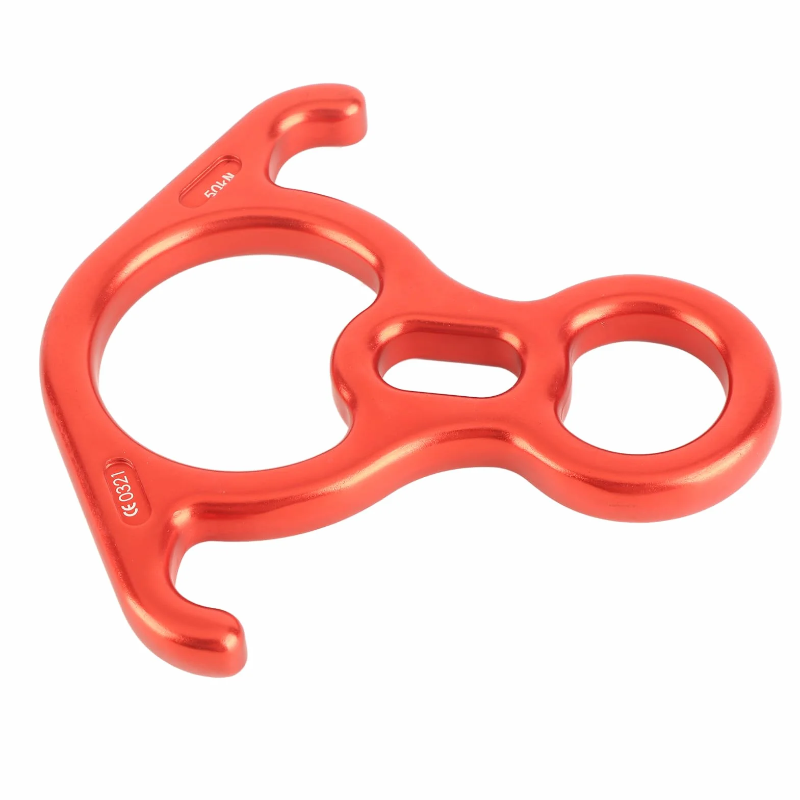 Descendedor de aleación de Aluminio Figura 8 Equipo de Escalada de Cuerda