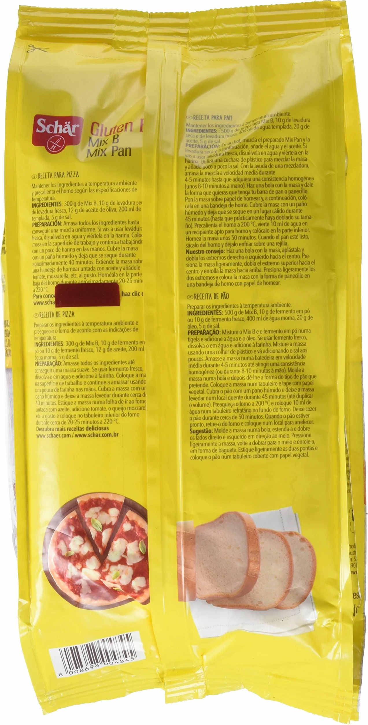 Dr. Schar Mix B Harina sin Gluten - 1000 gr - [Pack de 5]