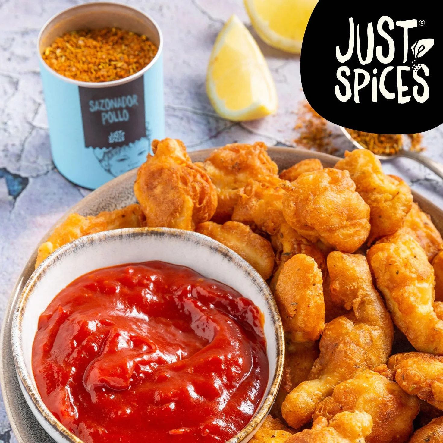 Just Spices Sazonador Pollo, 79 g, Mejora tus platos con pollo en pocos segundos