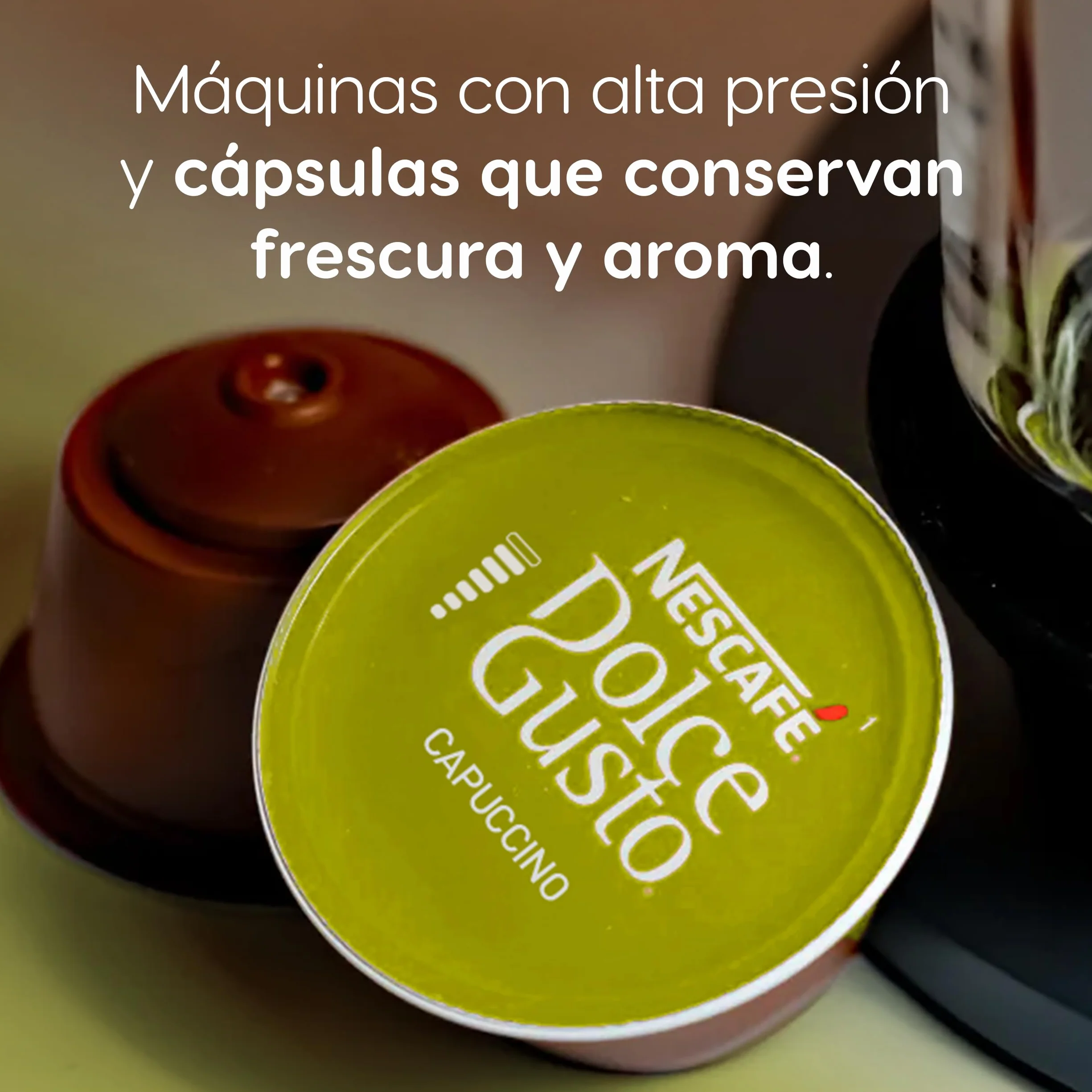 NESCAFÉ Dolce Gusto Cappuccino Cápsulas de Café 90 Cápsulas 45 tazas Clásico Italiano