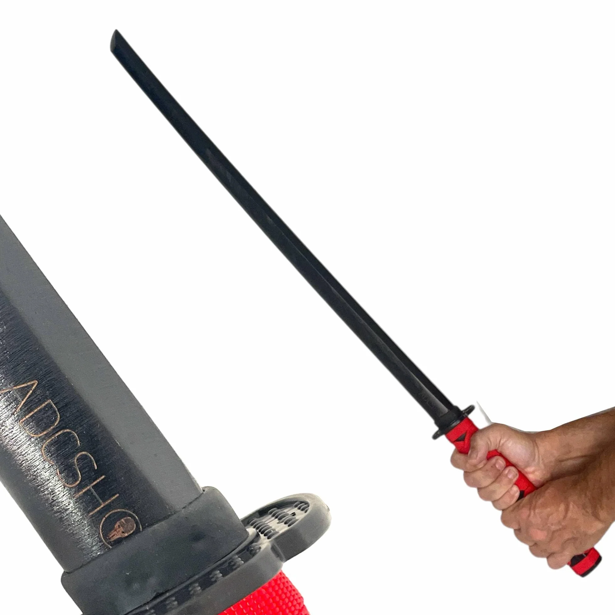 Bokken Negro de Entrenamiento Katana Madera Natural Tintada