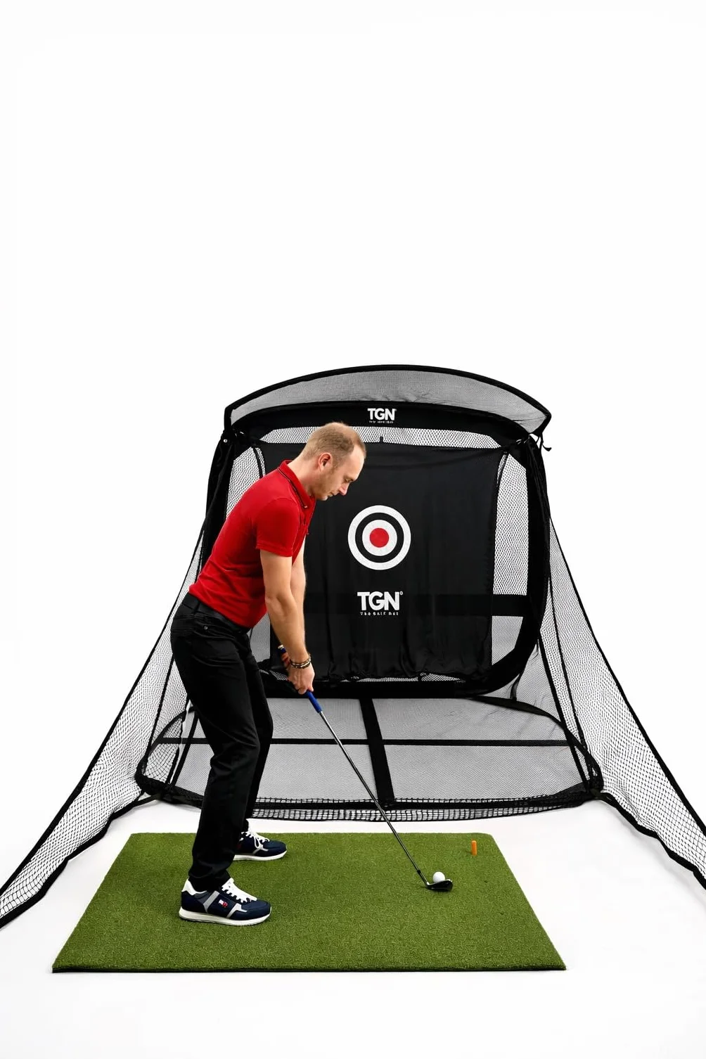 Red de Entrenamiento de Golf TGN-7 Premium para Interiores y Exteriores
