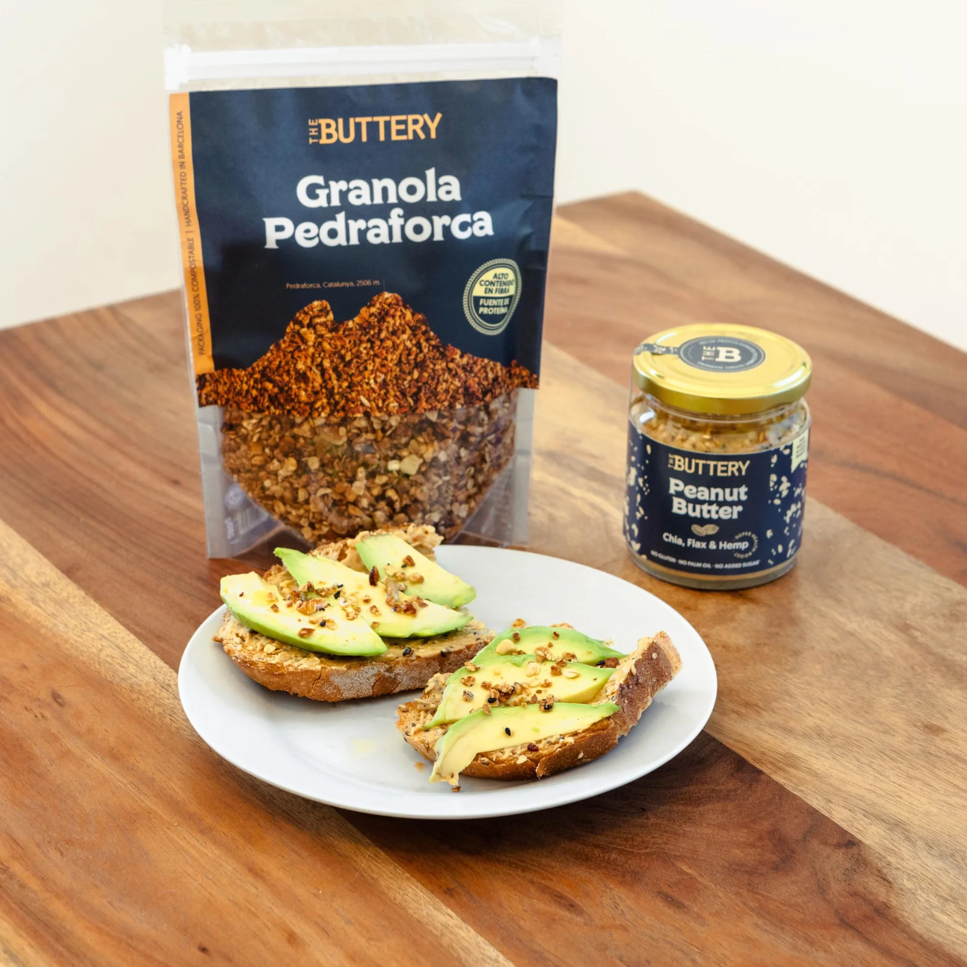 Granola Pedraforca Crema de Cacahuete Chocolate & Dátil 280g